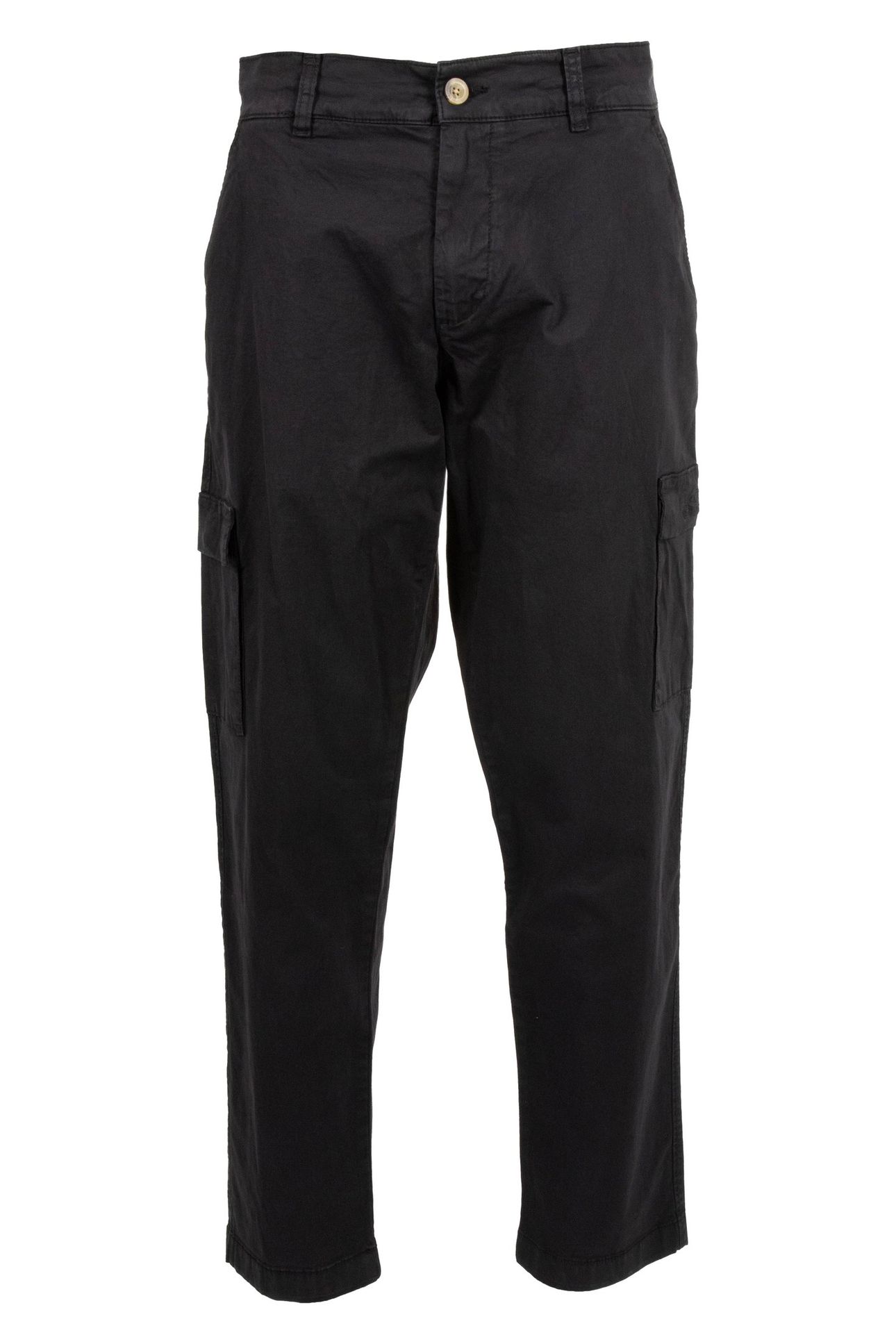 ESSENTIALS CARGO PANTS BLACK OUT 1