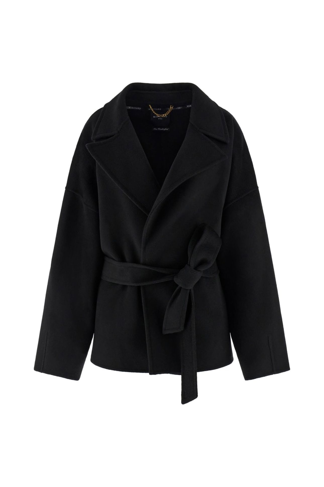 ELLA BELTED SHORT CO JET BLACK A996 4