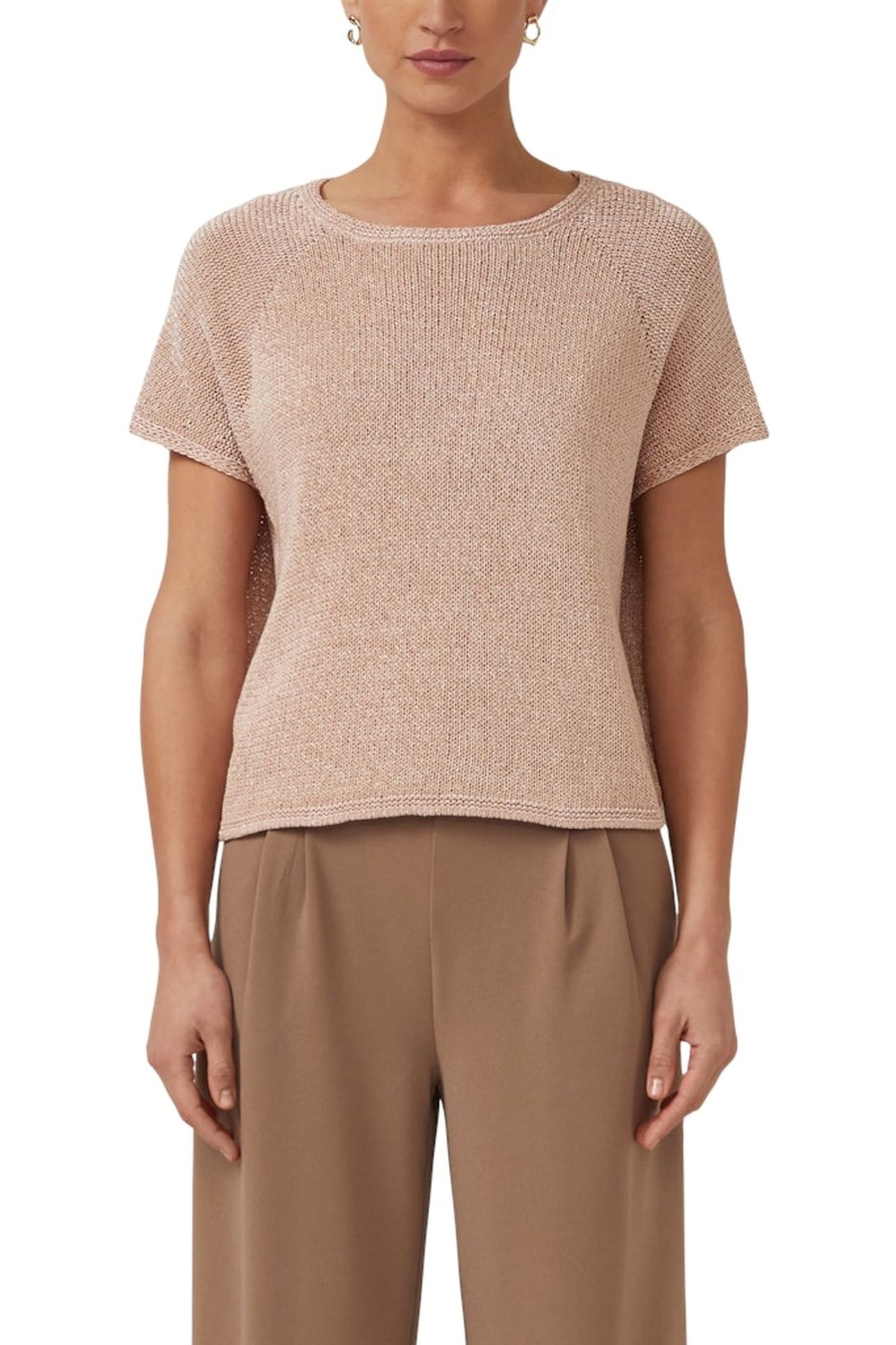 S.OLIVER PULLOVER SHORTSLEEVE PINK 1