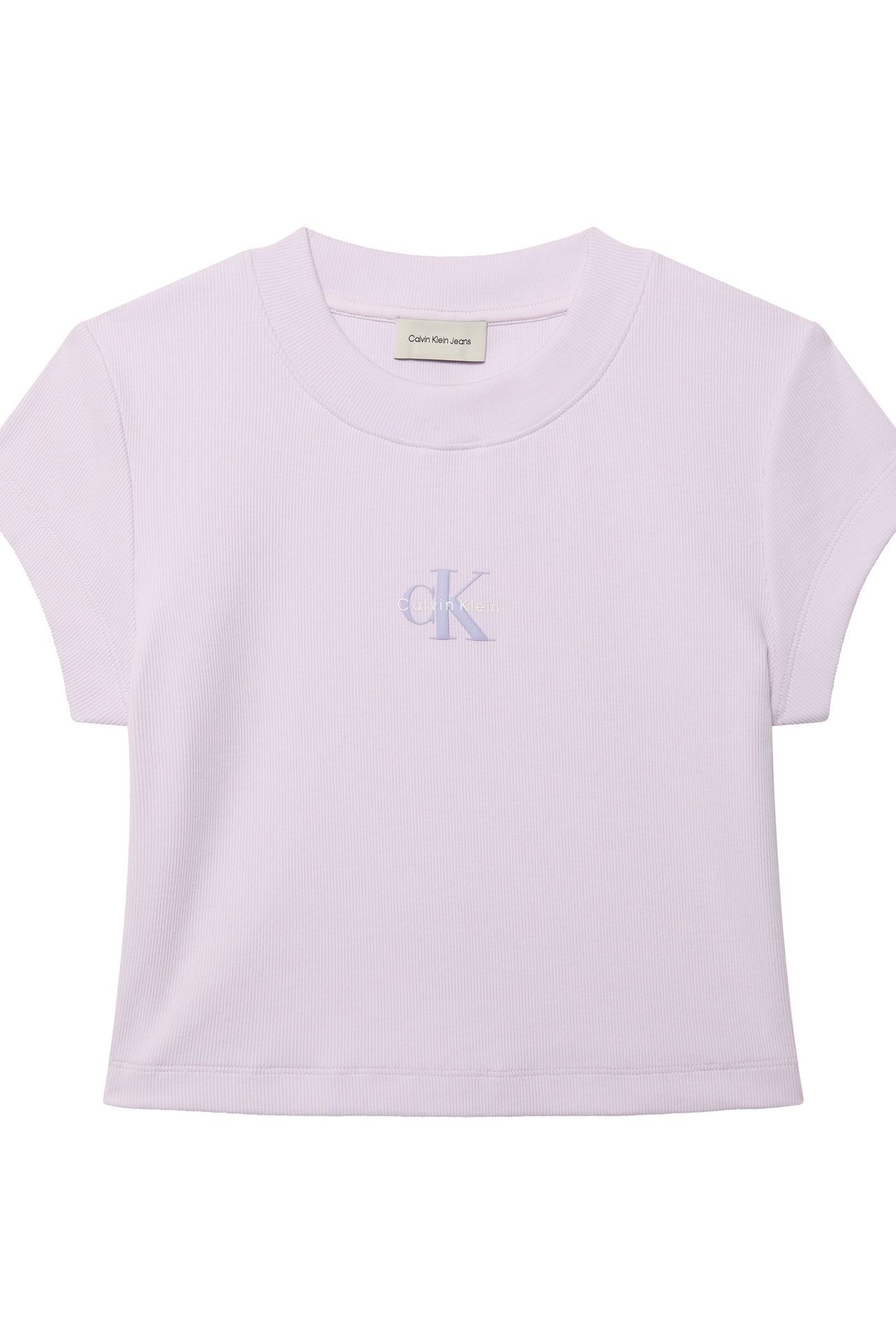 MONOLOGO BABY RIB TEE ISLAND LILAC 5