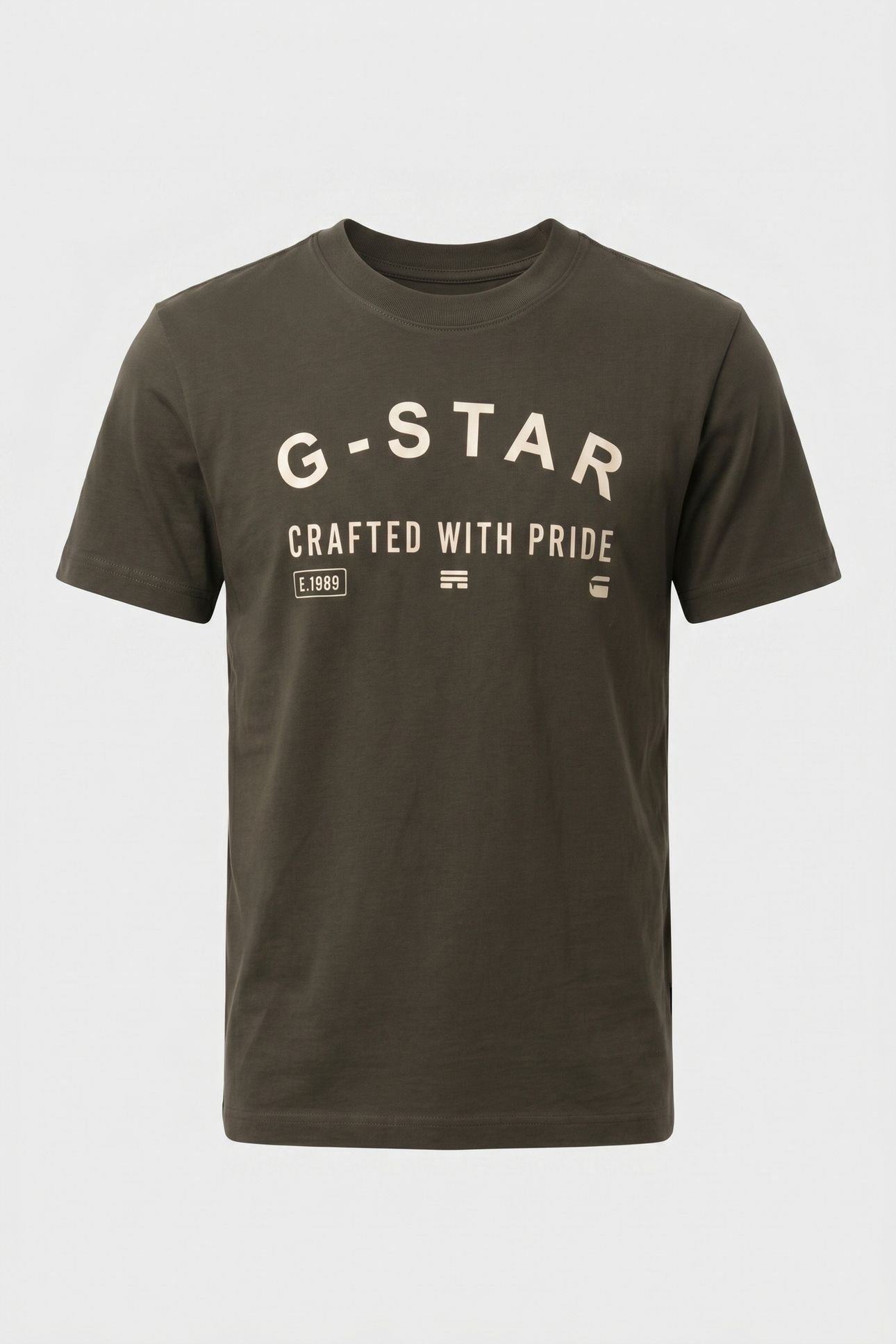 CHEST LOGO R T S\S GREY 5