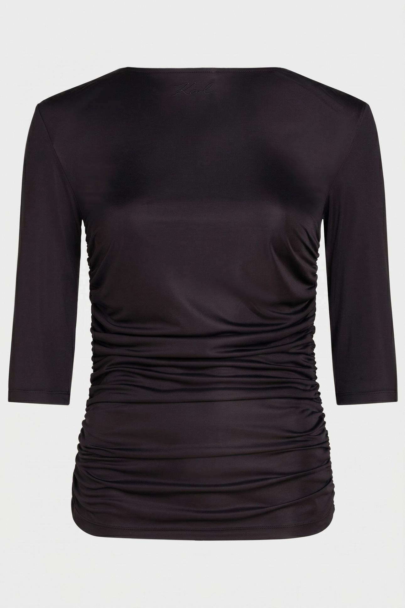 DRAPEY 3/4 LSV T-SHIRT BLACK 3