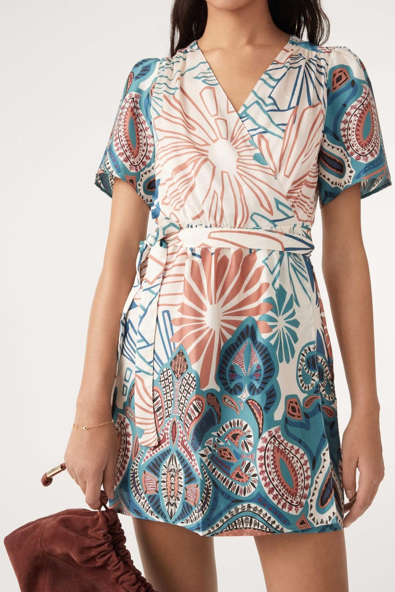 ROBE JARA TURQUOISE 1