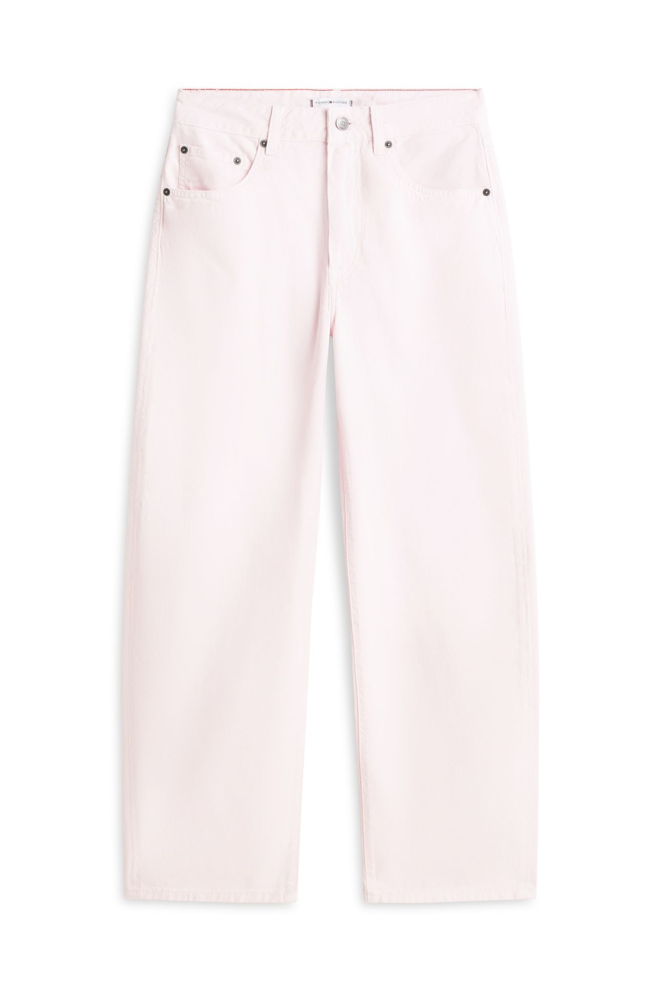 DENIM LIGHT BARREL JEANS POLAR PINK 4