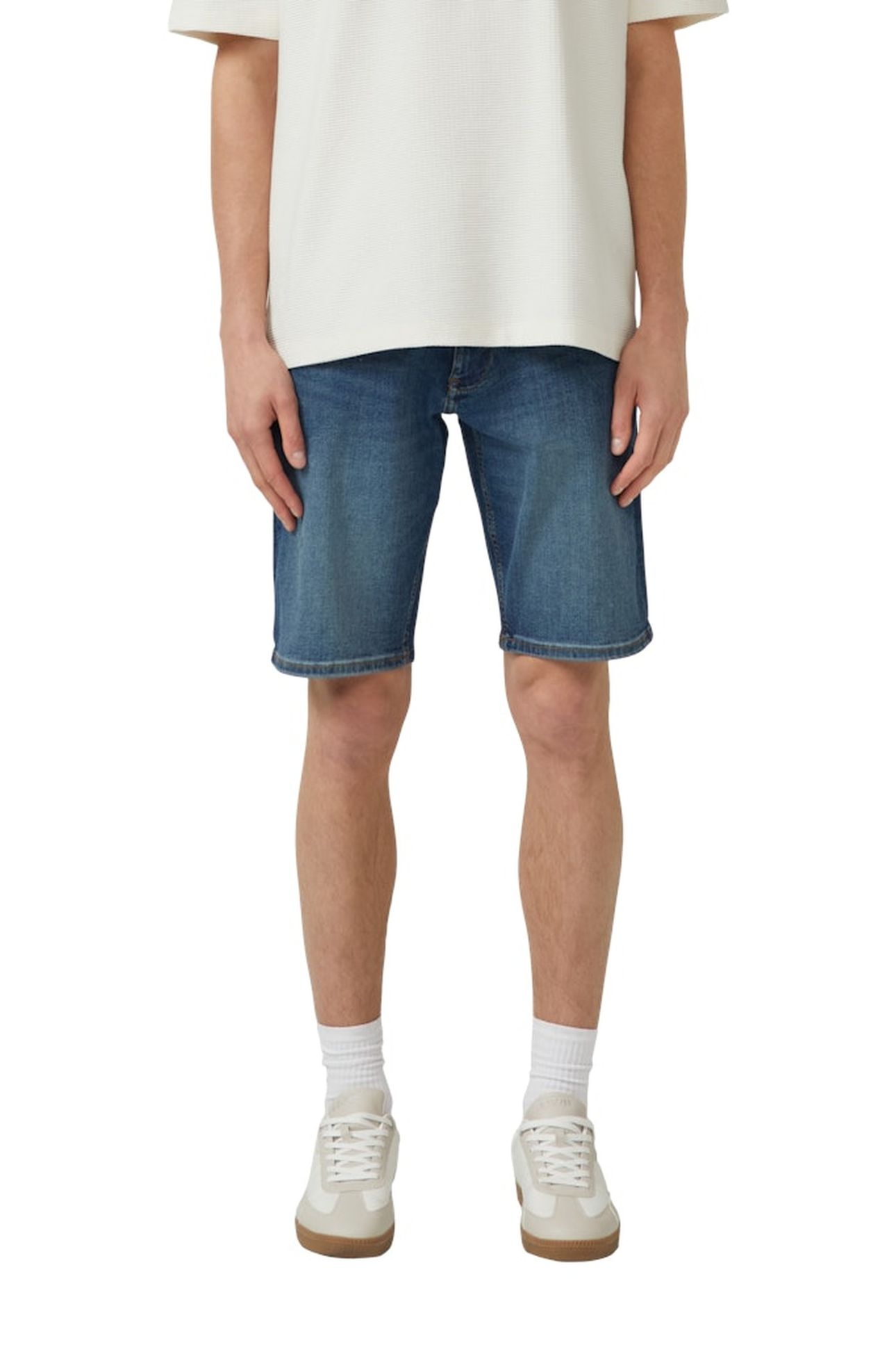 S.OLIVER JEANS SHORTS BLUE DENIM 1