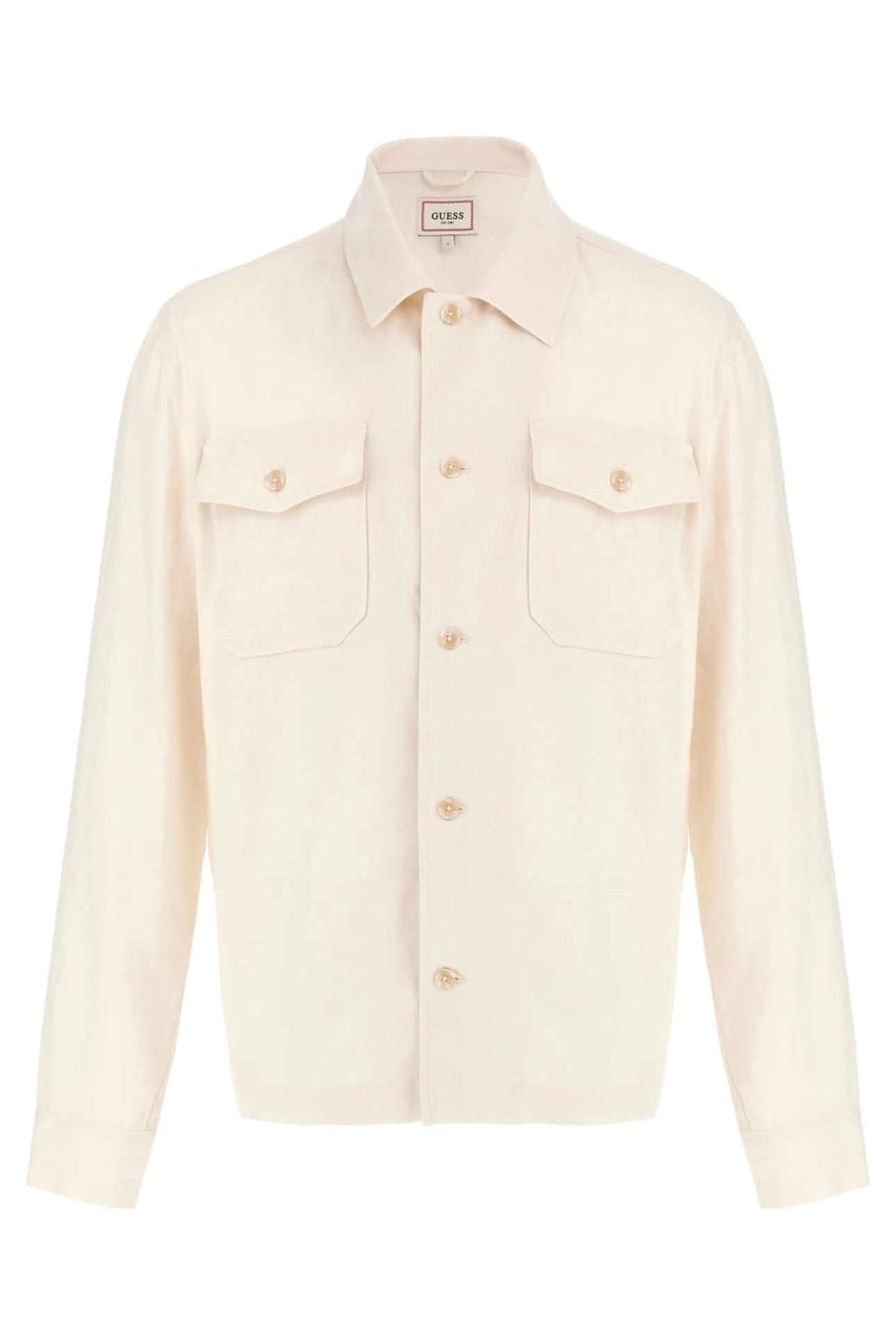 GUESS ECO FLETCHER LINEN OVER PEARL WHITE MULTI 6