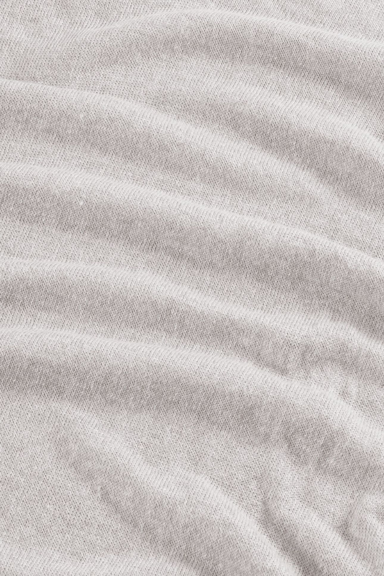 CALE V-NECK POLO 6565 KNIT WINTER SKY 5