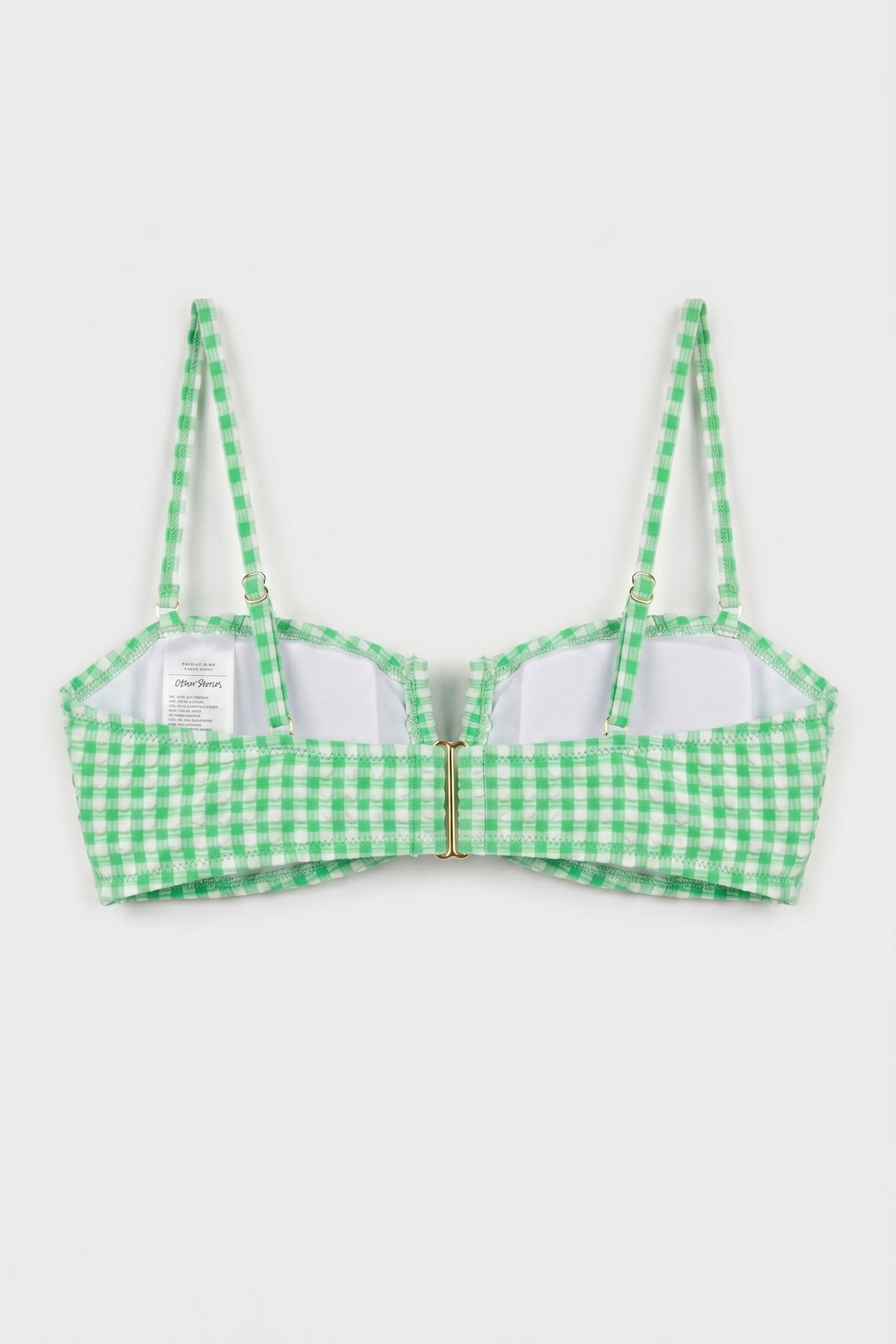 GIGI BANDEAU TOP GREEN 4