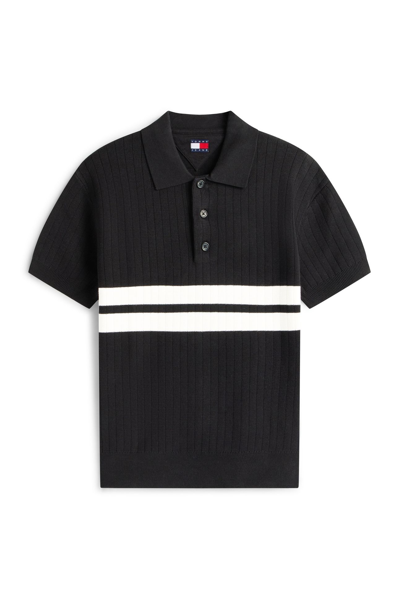 TJM REGULAR SS KNITTED SWEATER BLACK 5