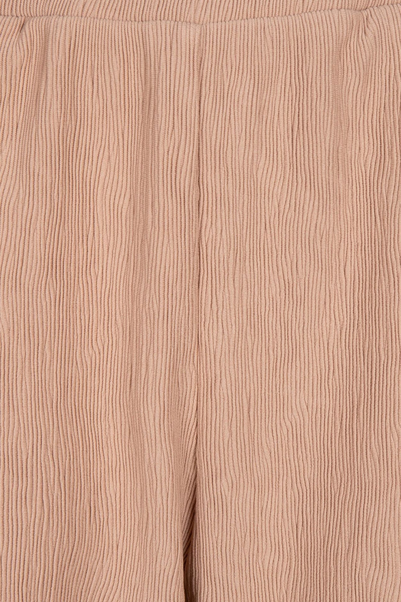 TROUSERS FANCY CRINKLE DARK SAND 7