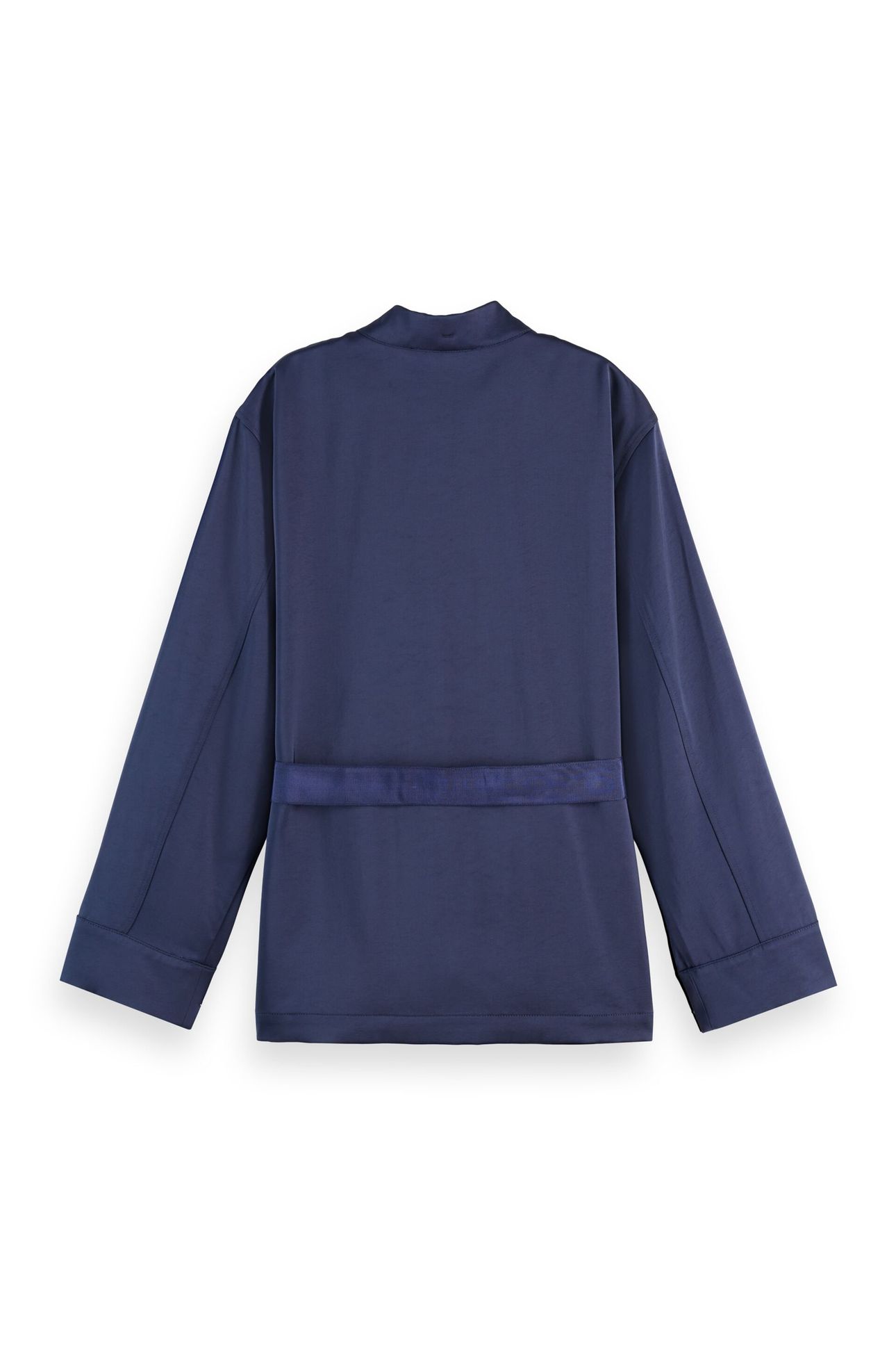 SATIN BLAZER PEACOAT 6