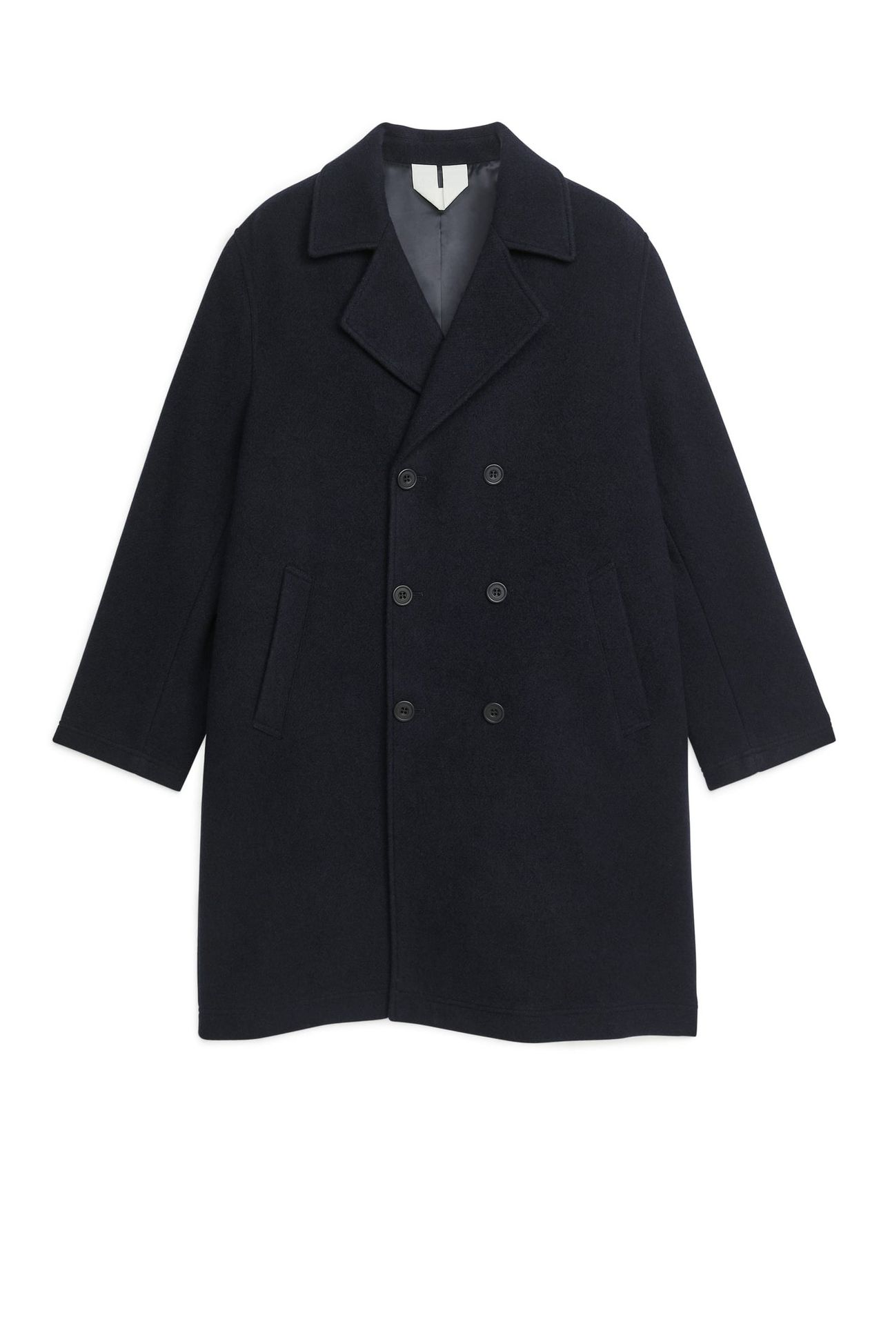 AVDALA WOOL DOUBLE BREASTED COAT BLUE 3