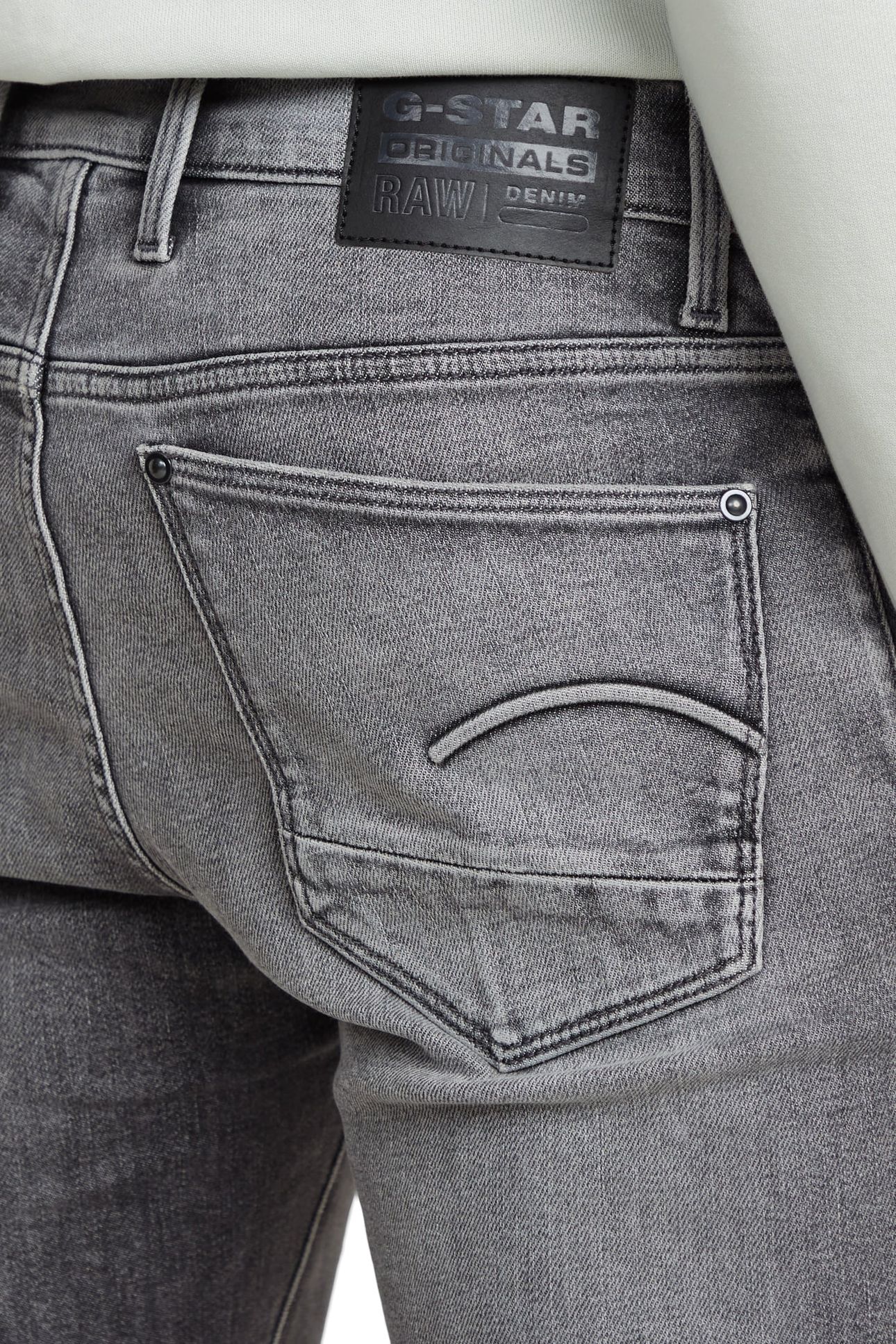 REVEND FWD SKINNY SUN FADED GUNMETAL 5