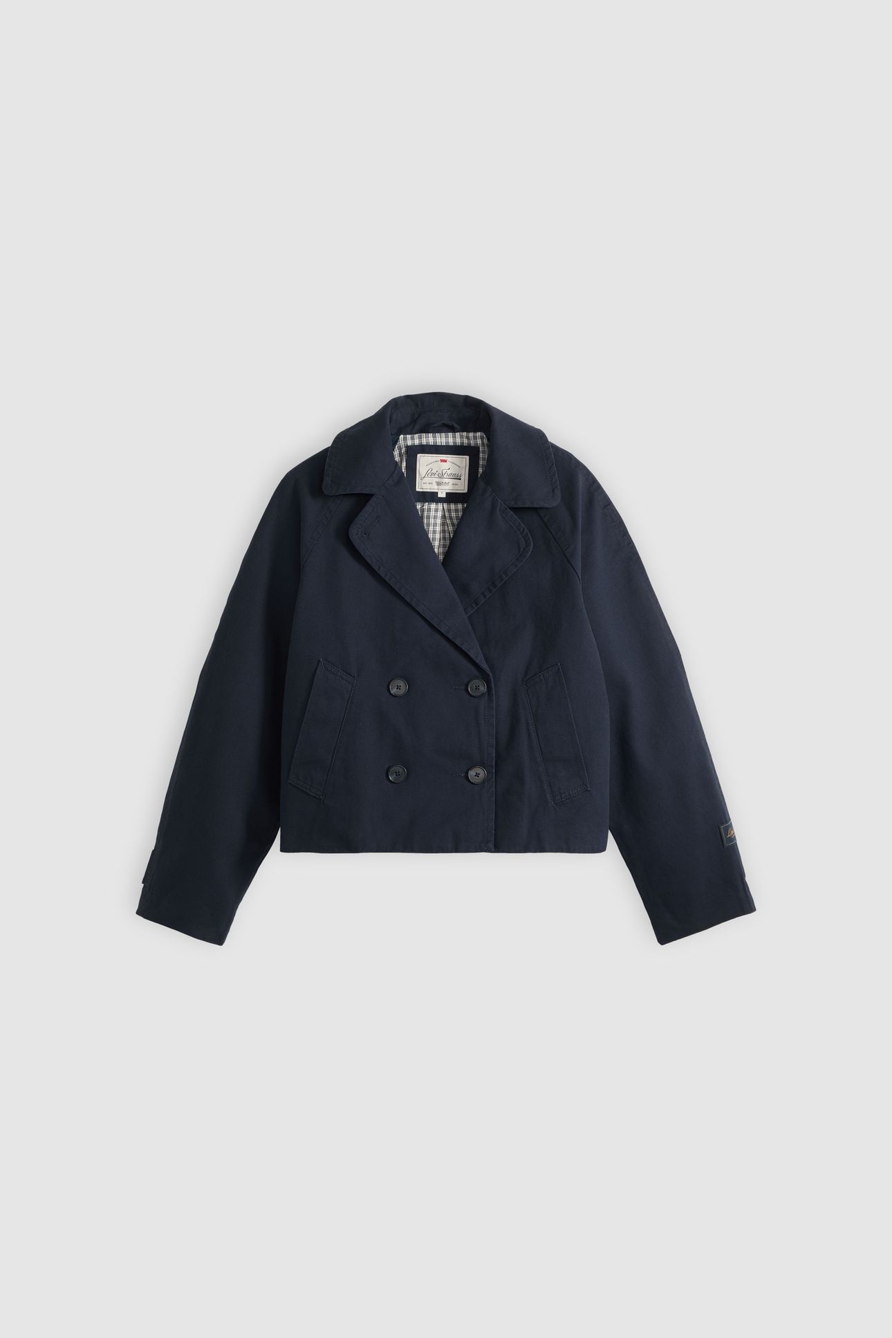 BREE CROPPED SWING TRENCH JACKET 4