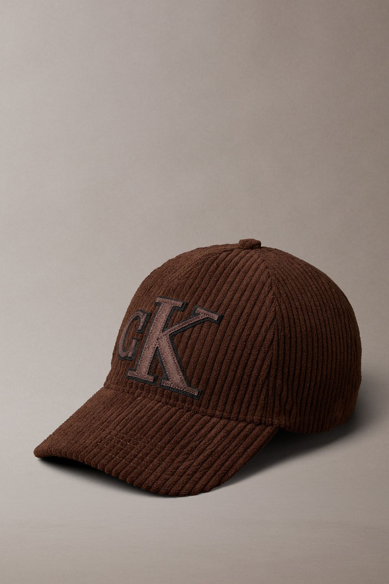 FELT MONOGRAM PATCH CAP CHOCOLATE MARTINI 2