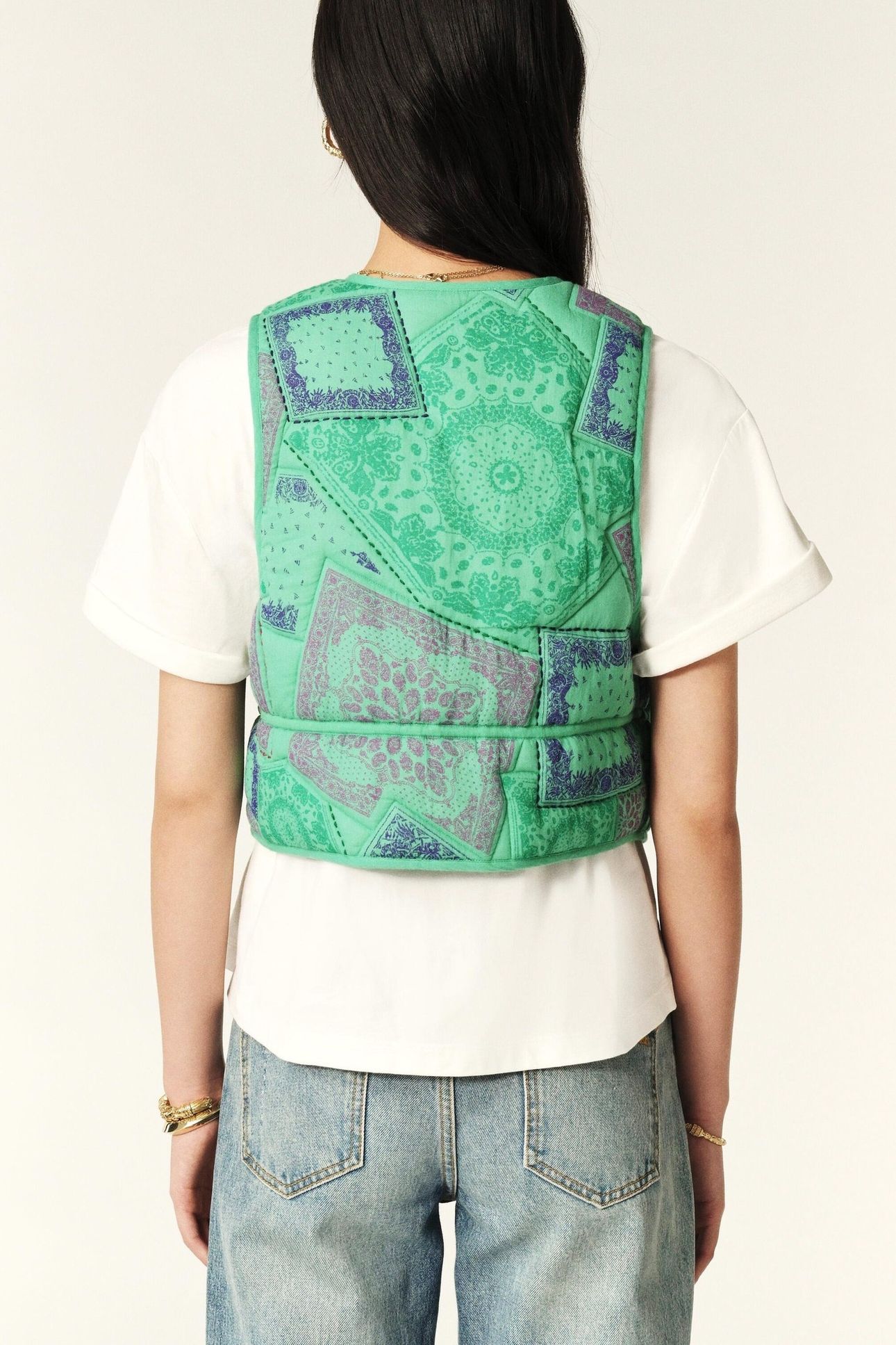 GILET MAY VERT 2