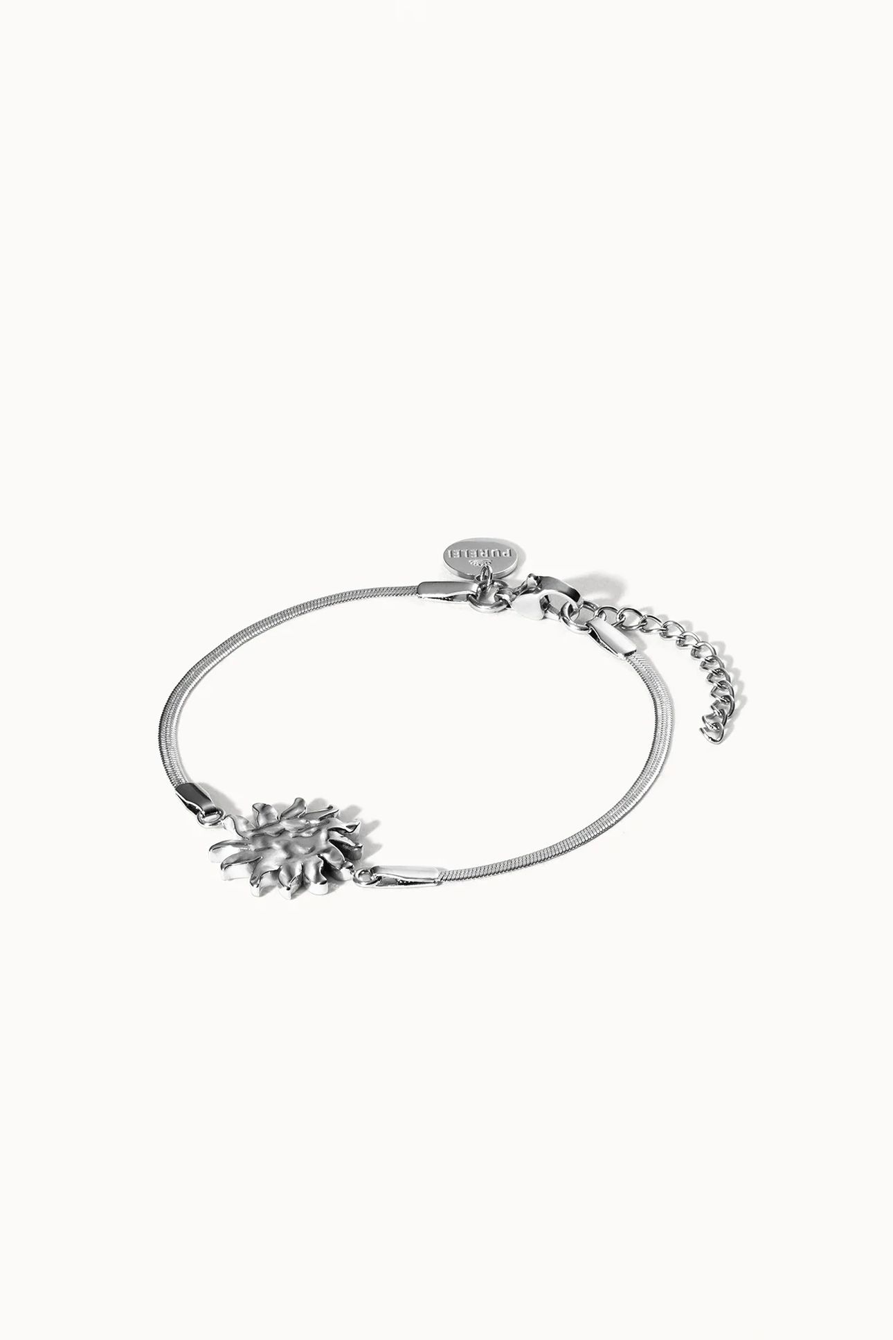 ICONIC SUN ARMBAND SILVER 2