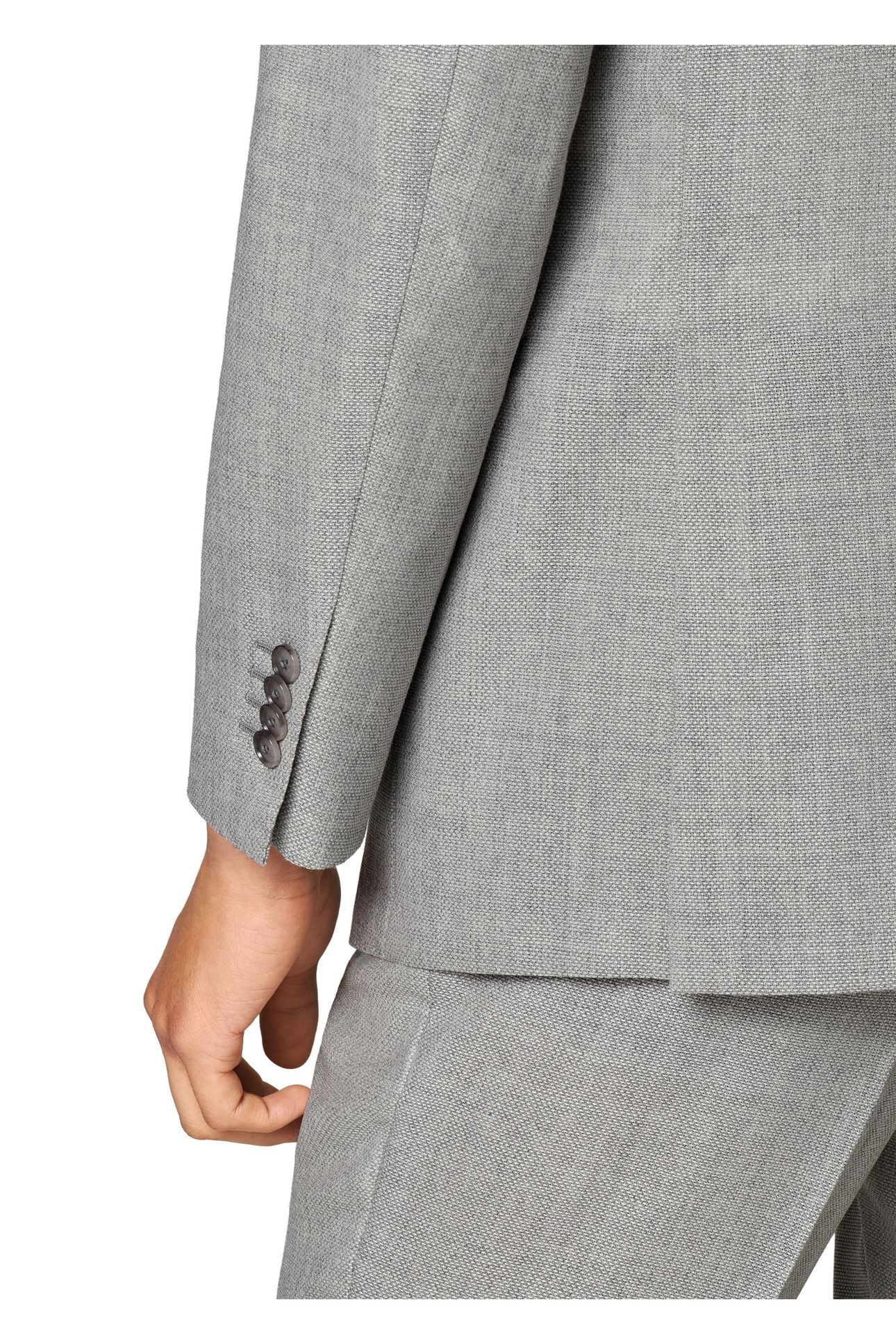 SUIT HAVANA L. GREY PURE WOOL NESTED SUITS 11