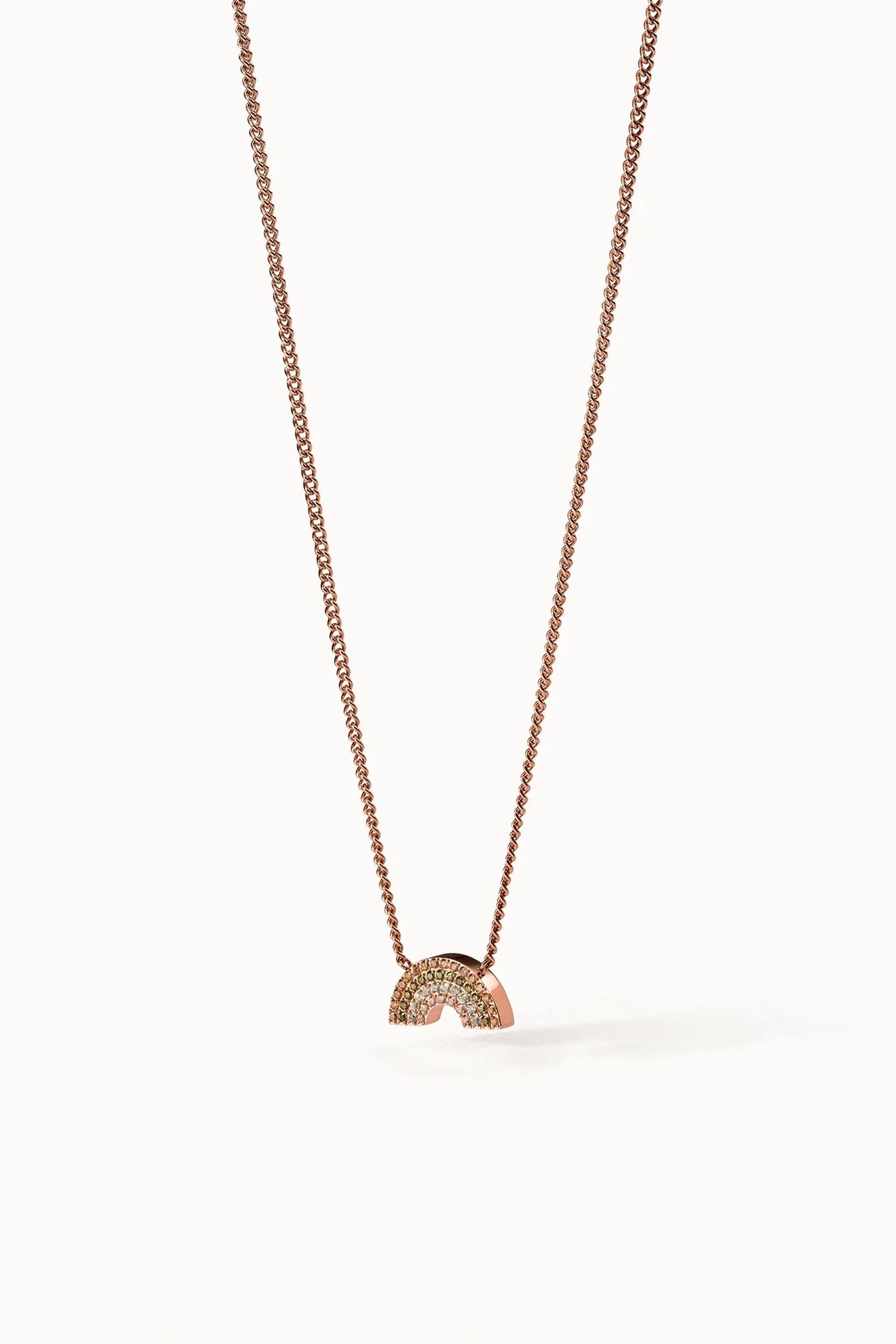 RAINBOW LOVE KETTE ROSEGOLD 2