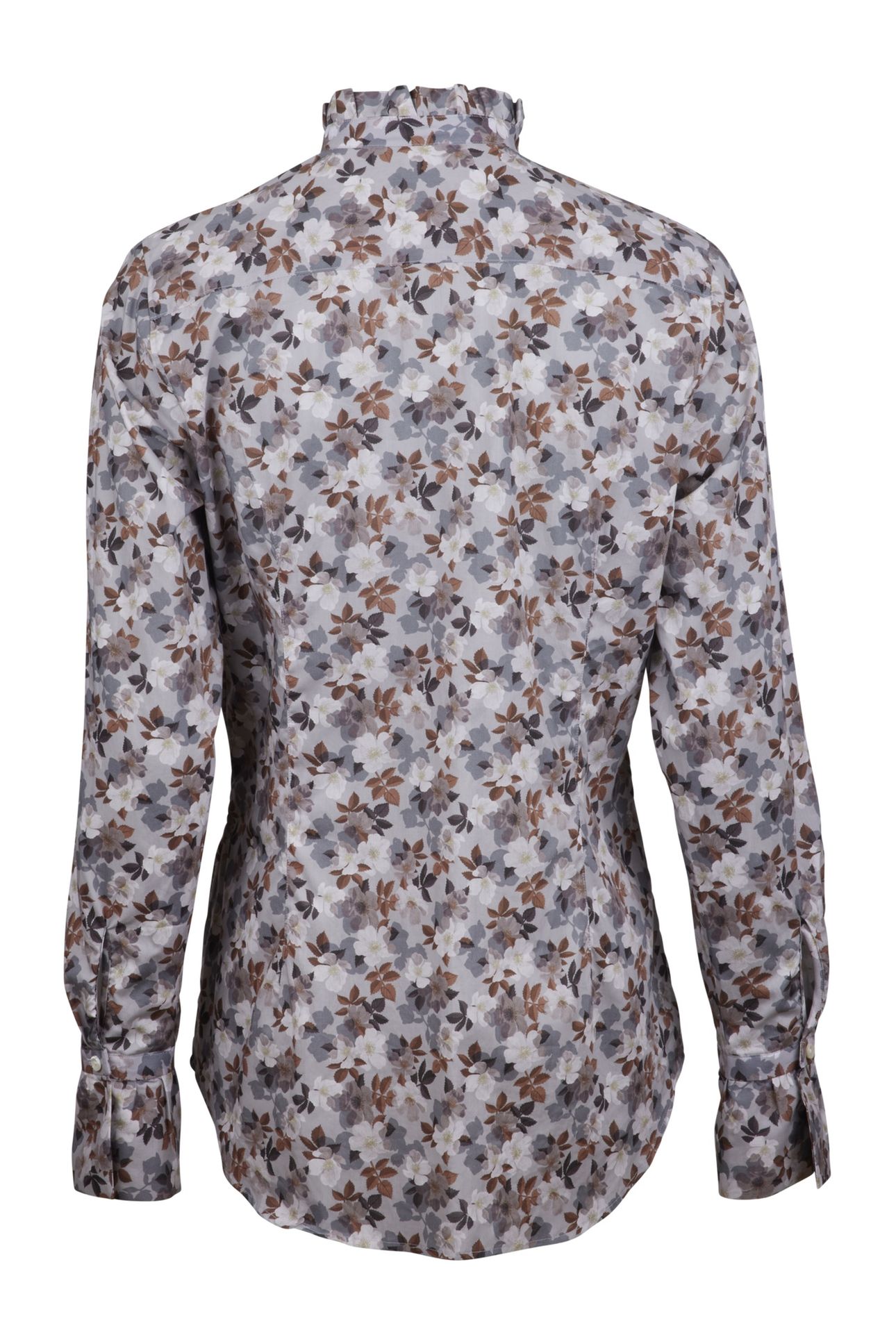 DARYA BLOUSE LIGHT GREY PATTERN 2