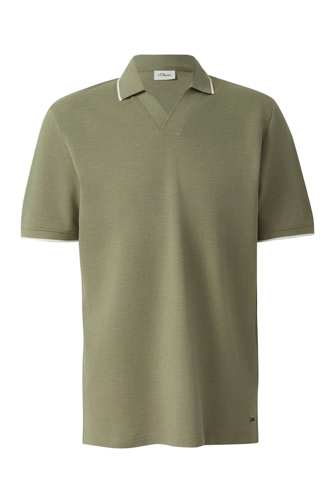 S.OLIVER POLOSHIRTS ARMY GREEN 7