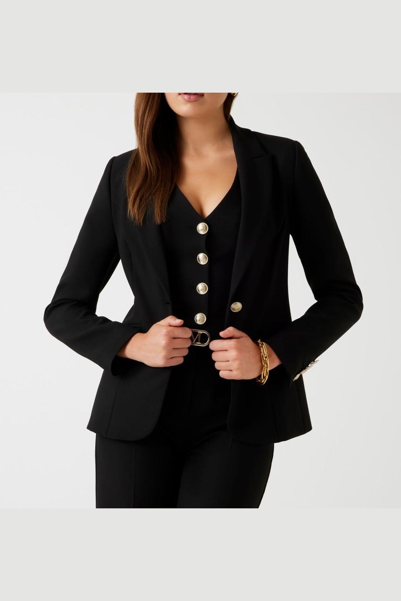 CELIA BLAZER JET BLACK A996 2