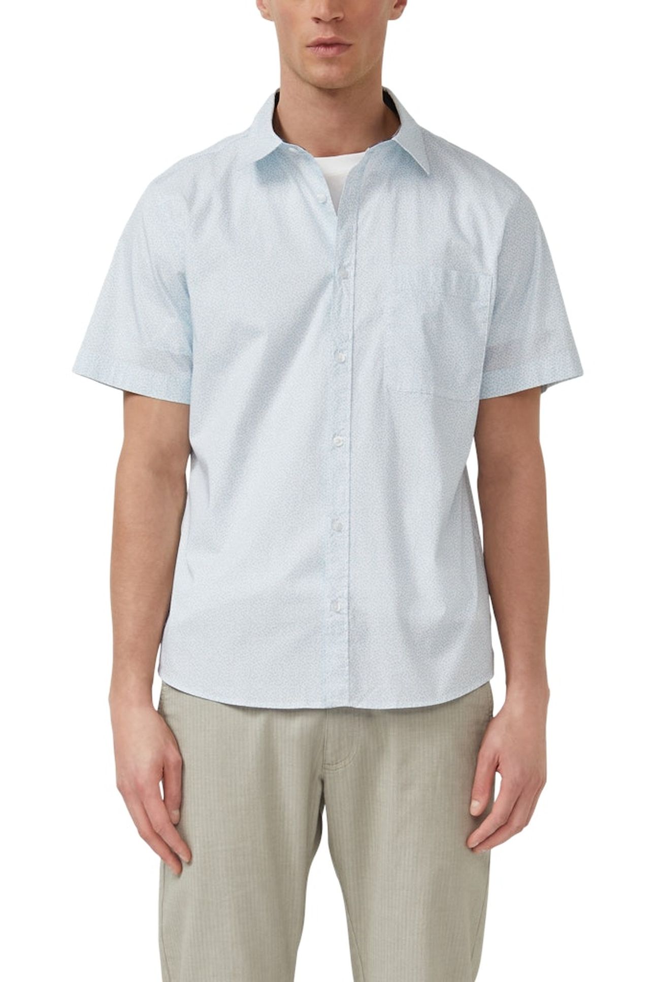 S.OLIVER SHIRTS BLUE 1