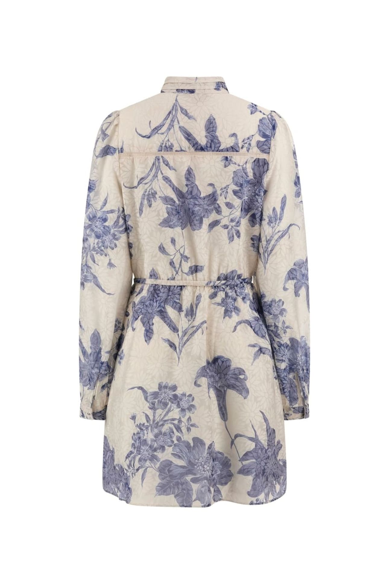 GUESS ECO ADÈLAIDE LS FLARE DR DREAMING LILIES PRIN 3