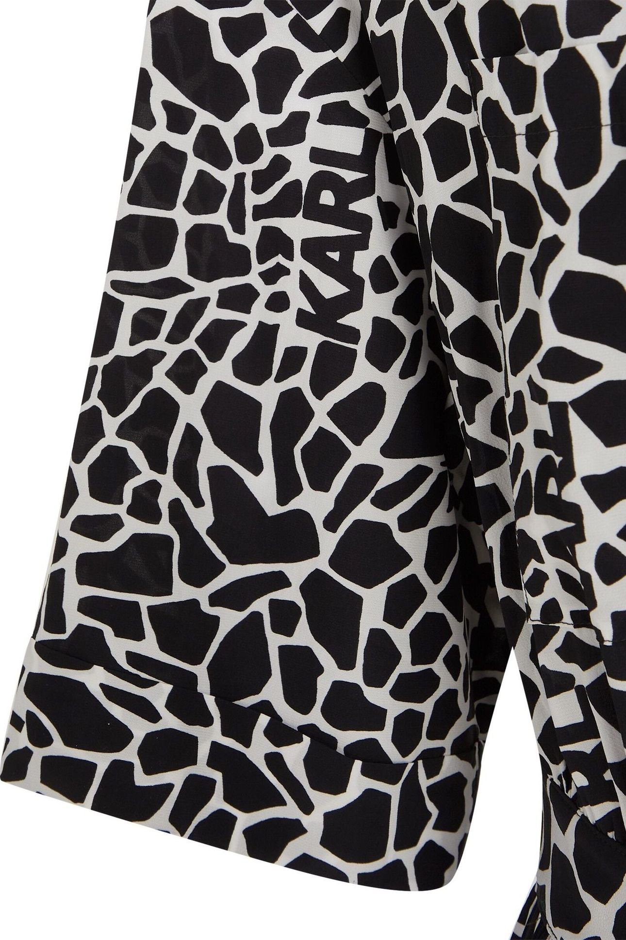 PRINTED JUMPSUIT GIRAFFE BLACK/WHITE 6