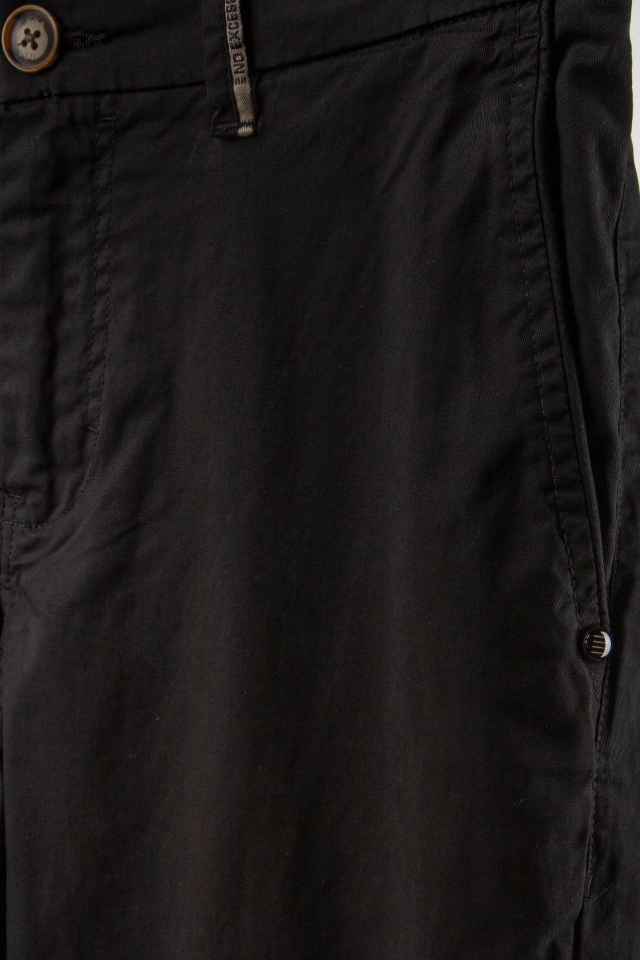 PANTS STRETCH GARMENT DYED BLACK 4
