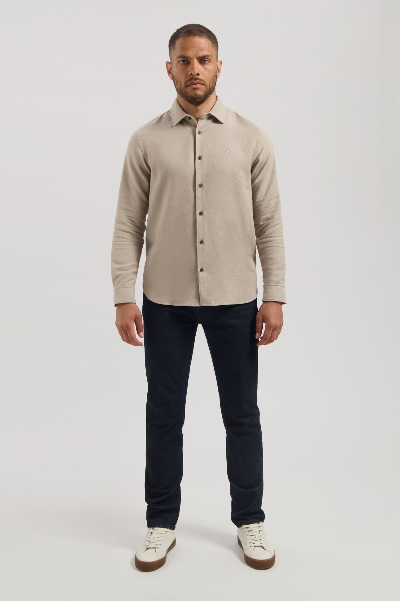 DS_ALVIN SHIRT VINTAGE KHAKI 2