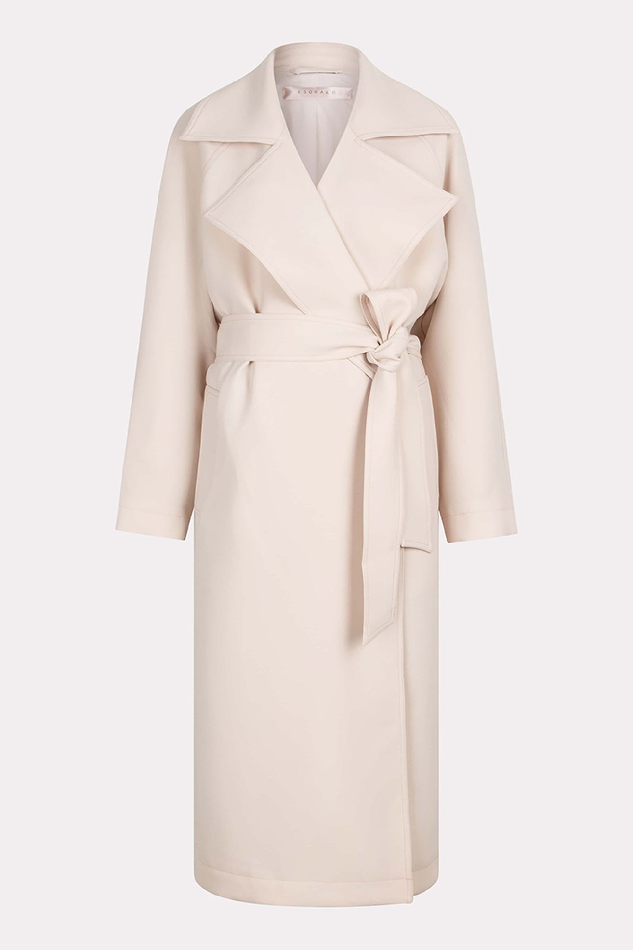 COAT LONG BASIC SAND 4