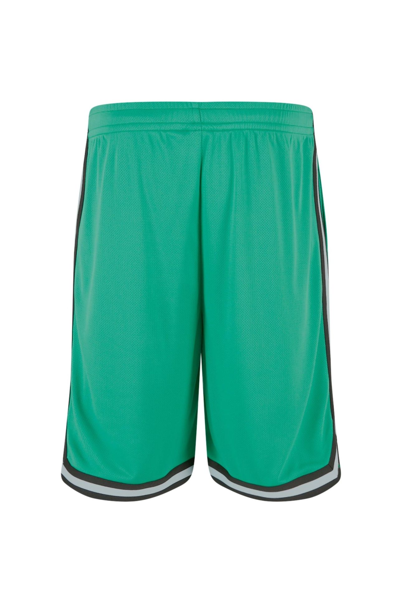 STRIPES MESH SHORTS FERNGREEN/BLACK/WHITE 1