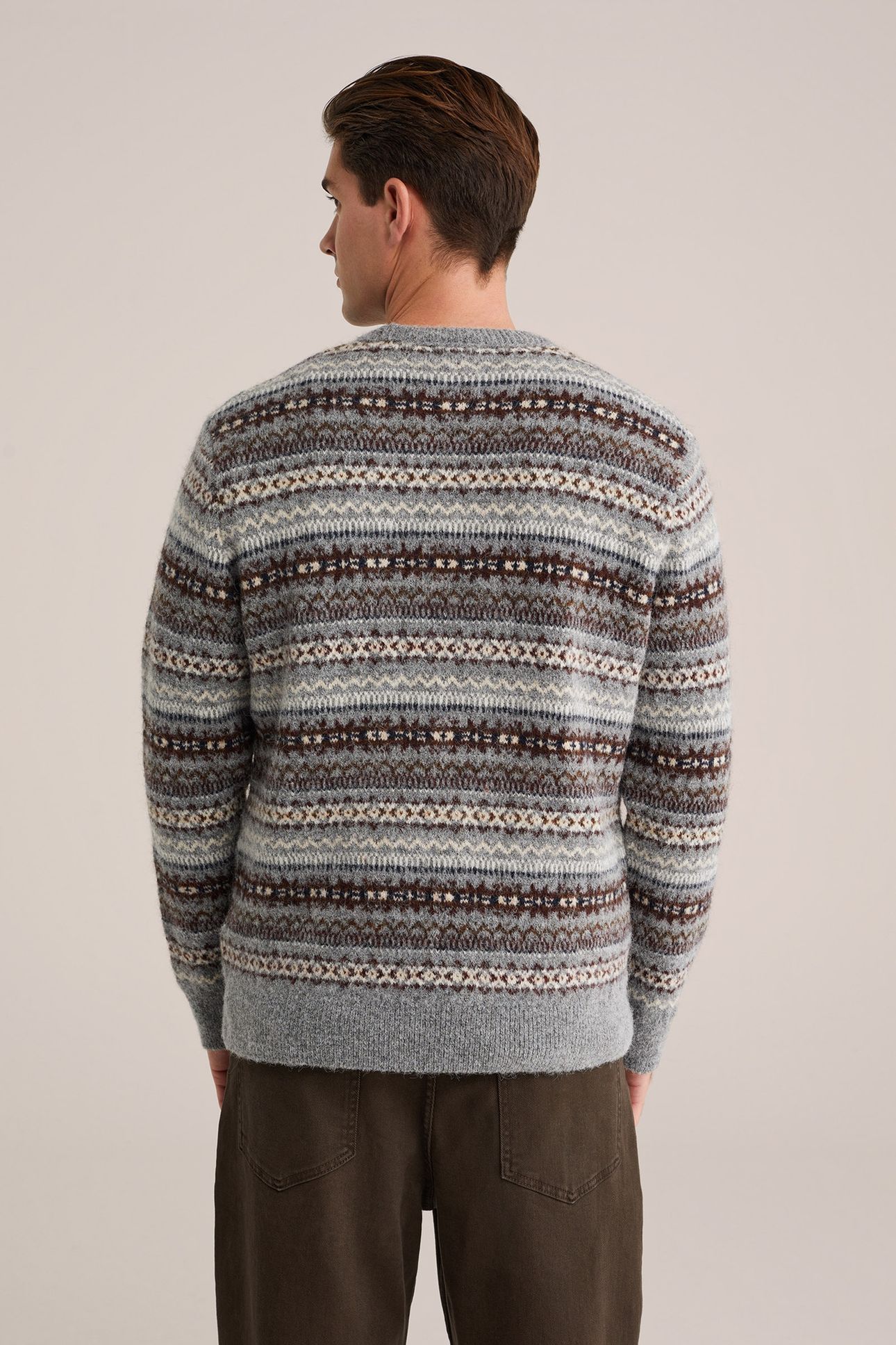 PULLOVER BLENDED LIGHT GREY 3