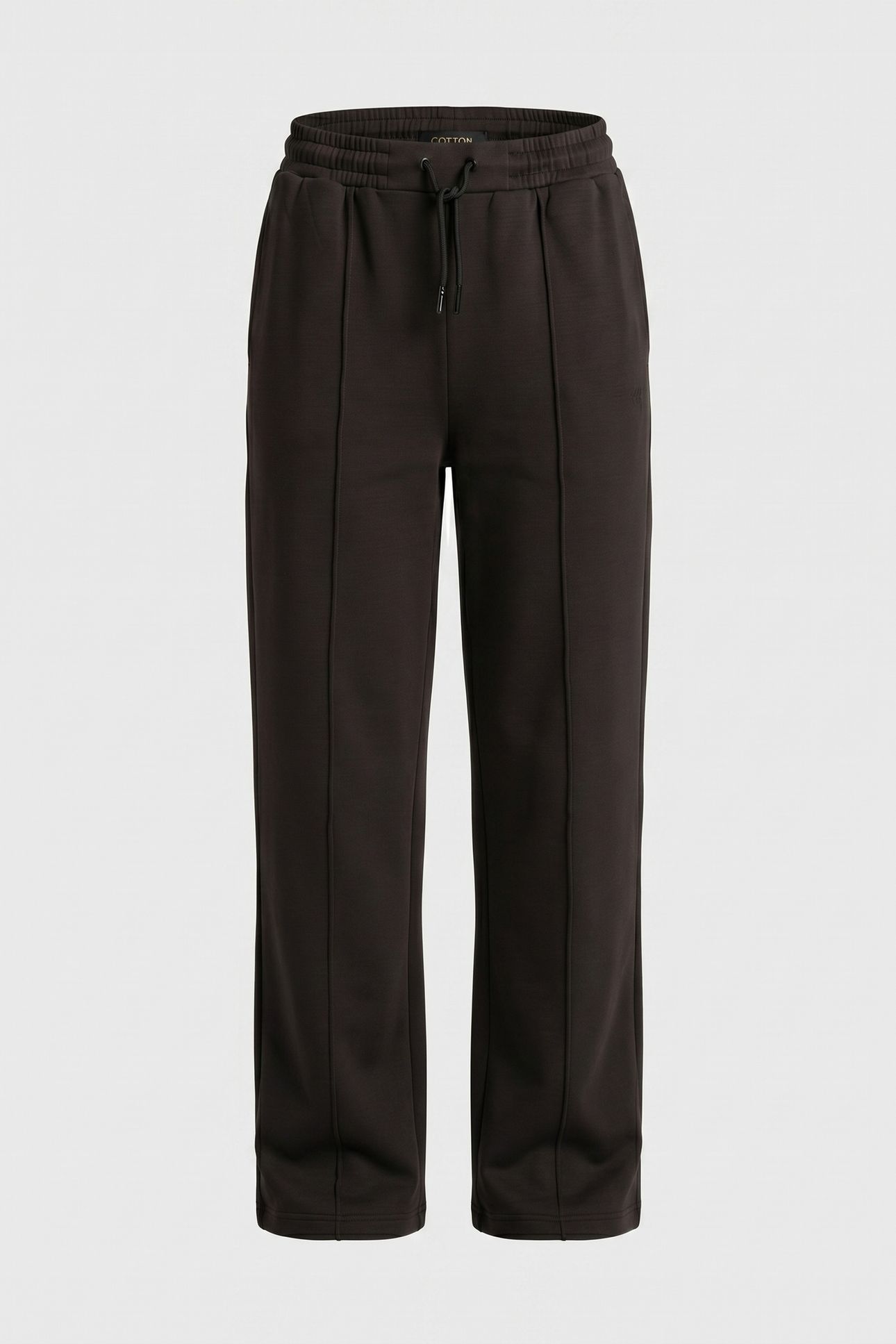 MODAL STRAIGHT LEG SWEAT PANT BLACK 3