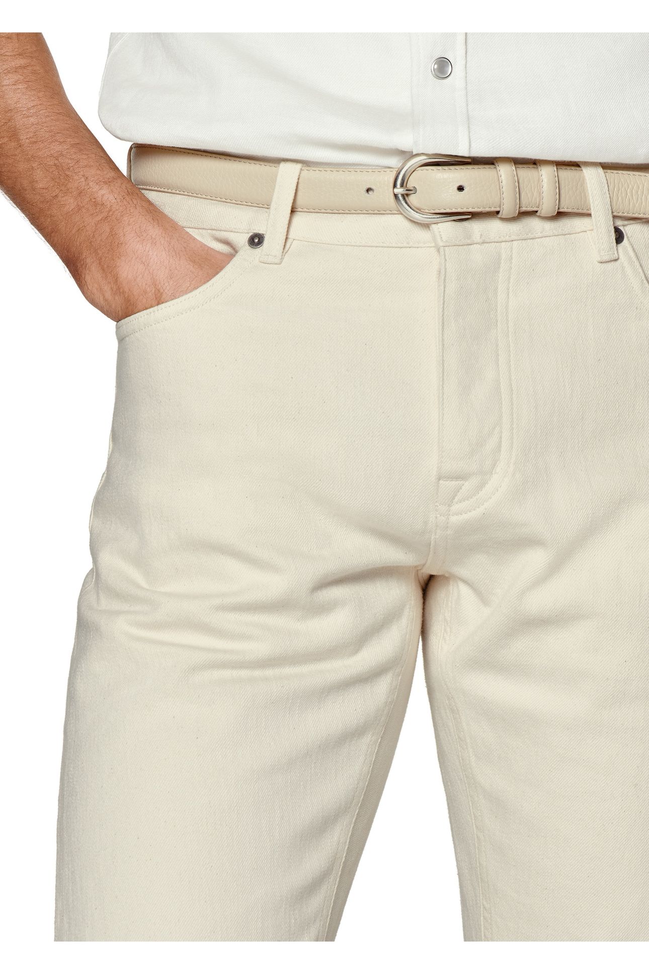 CHARLES-ECRU-DENIM CHINO, DENIM AND SHORTS OFF-WHITE 8