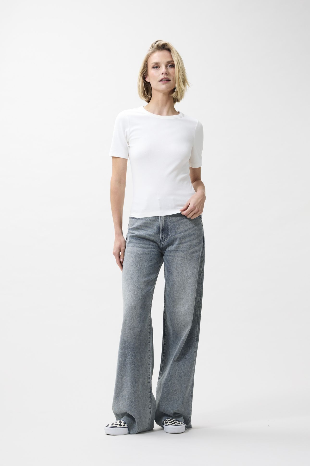 RIB TSHIRT OFF WHITE 2