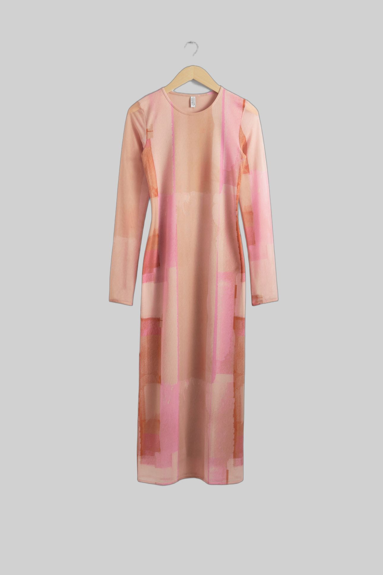 ZED MESH DRESS PINK 3