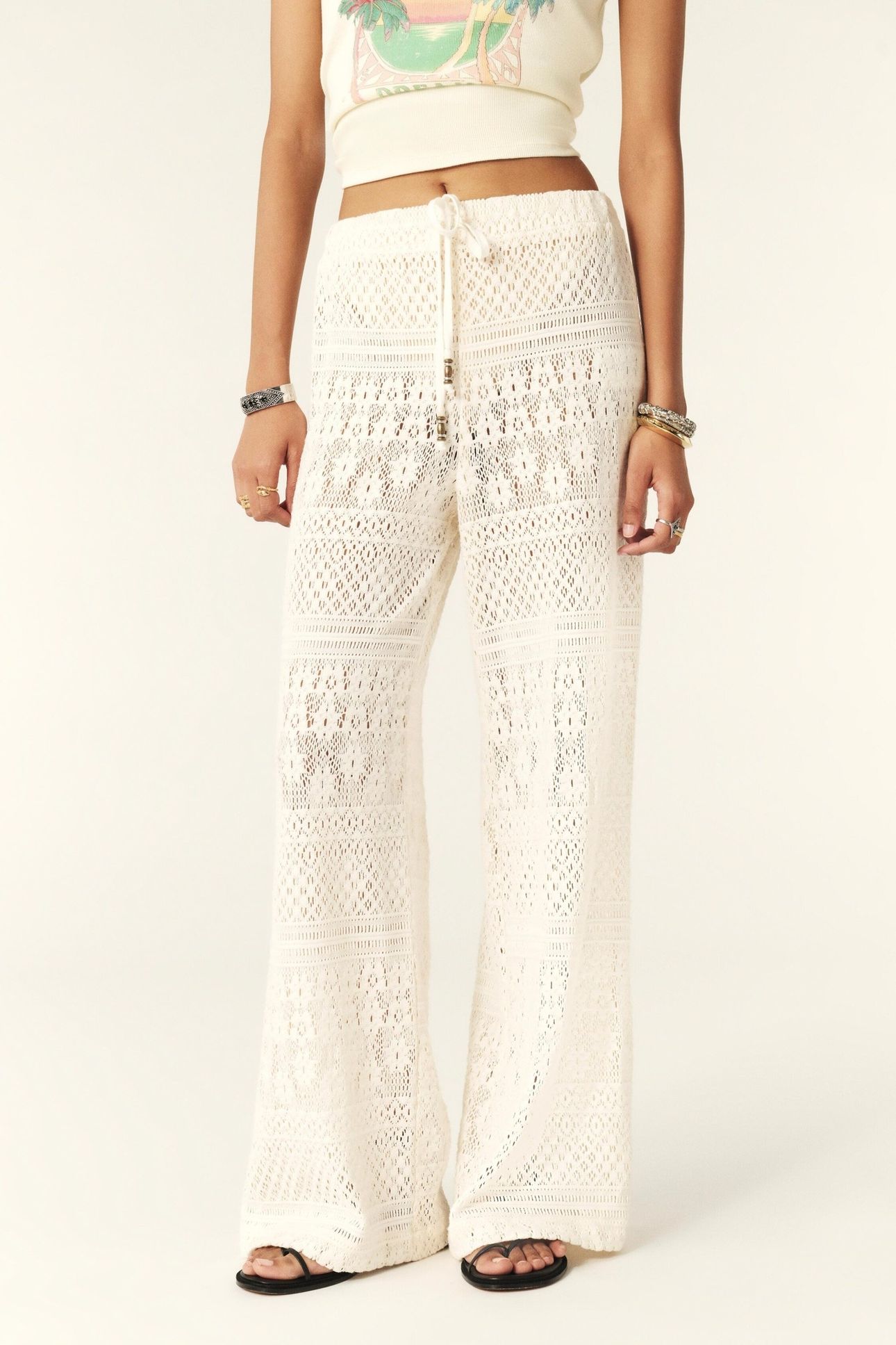 PANTALON BANU ECRU 1
