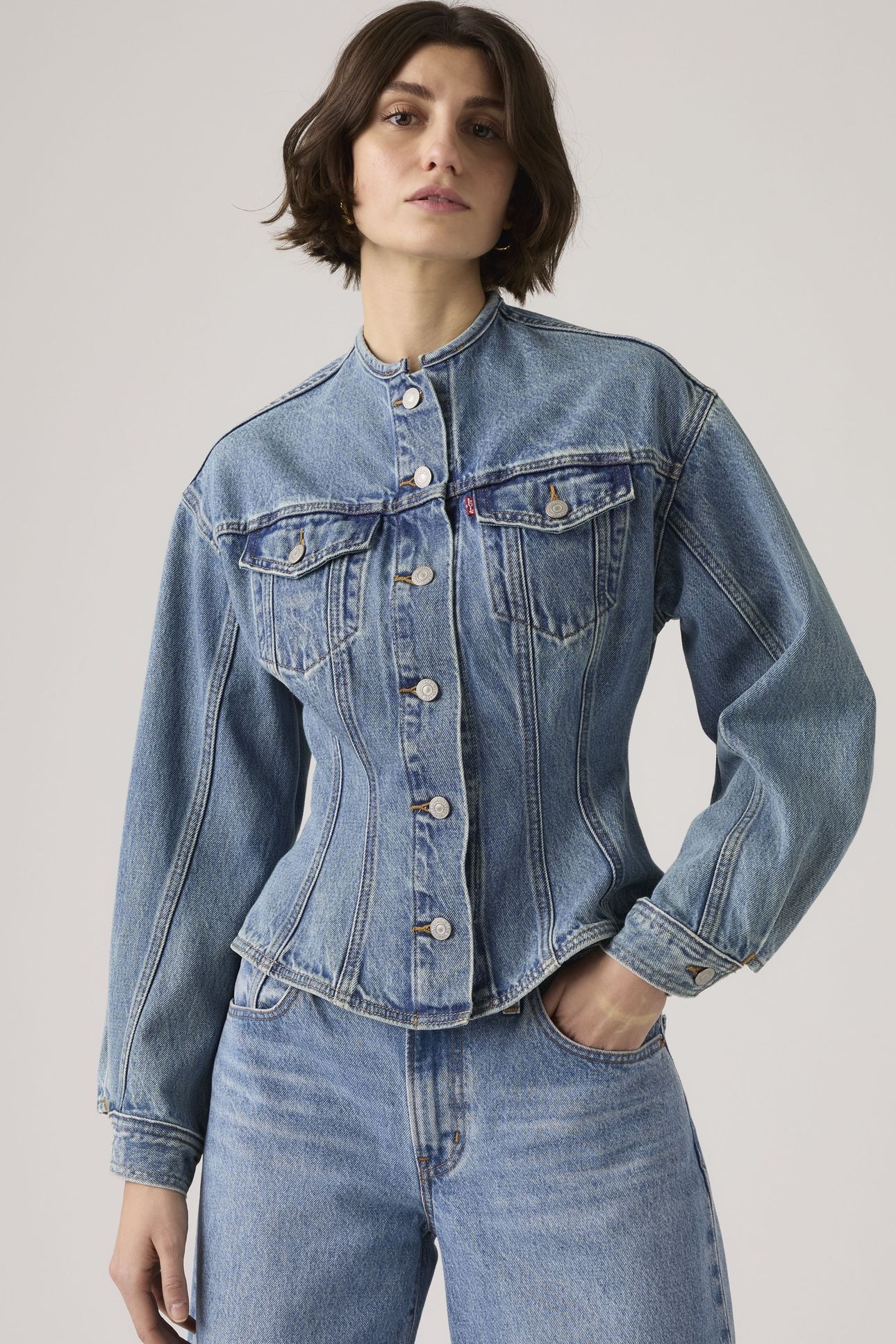 SCULPTED TRUCKER JACKET 2
