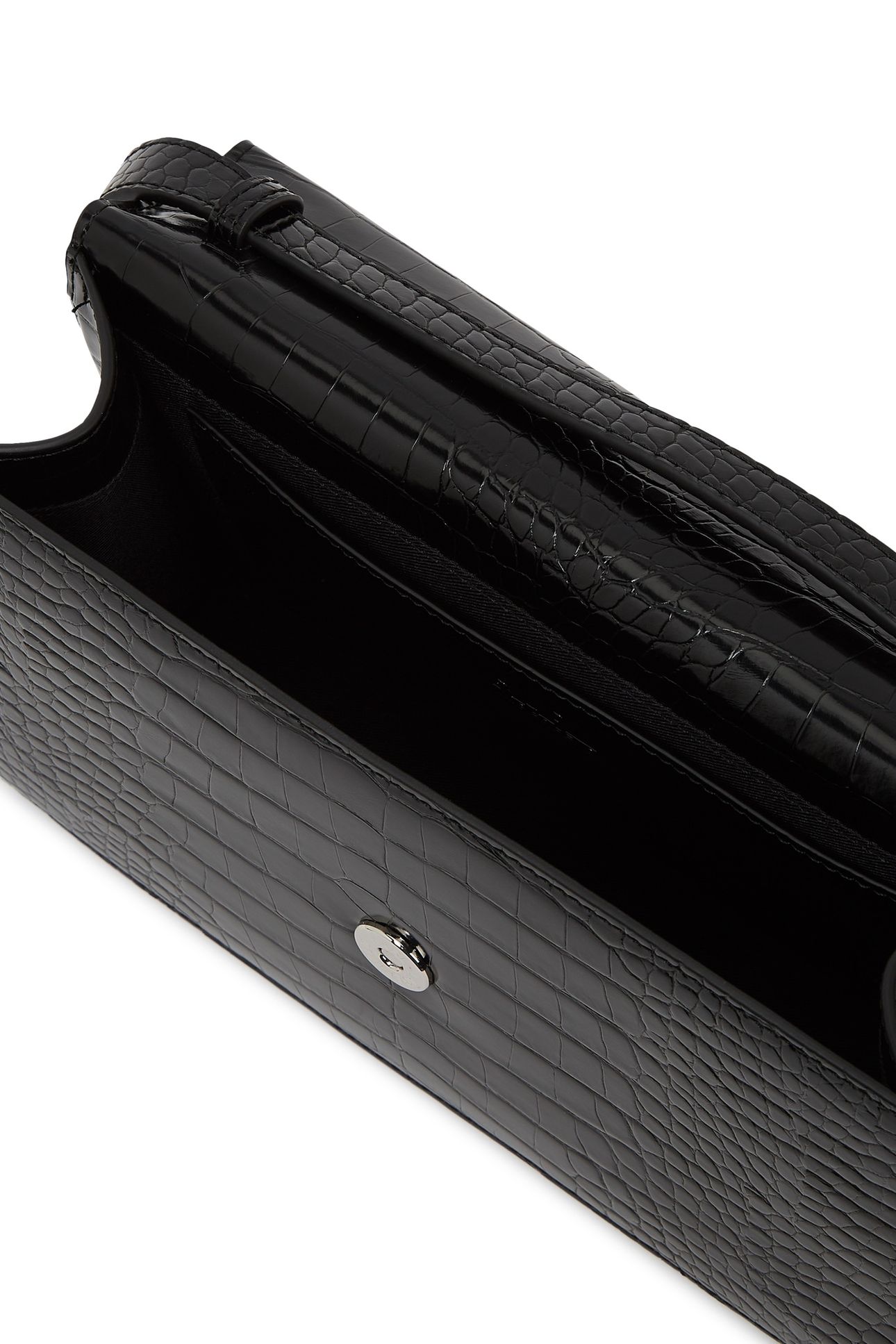 K/KORE CROCO SHOULDER BAG BLACK 3