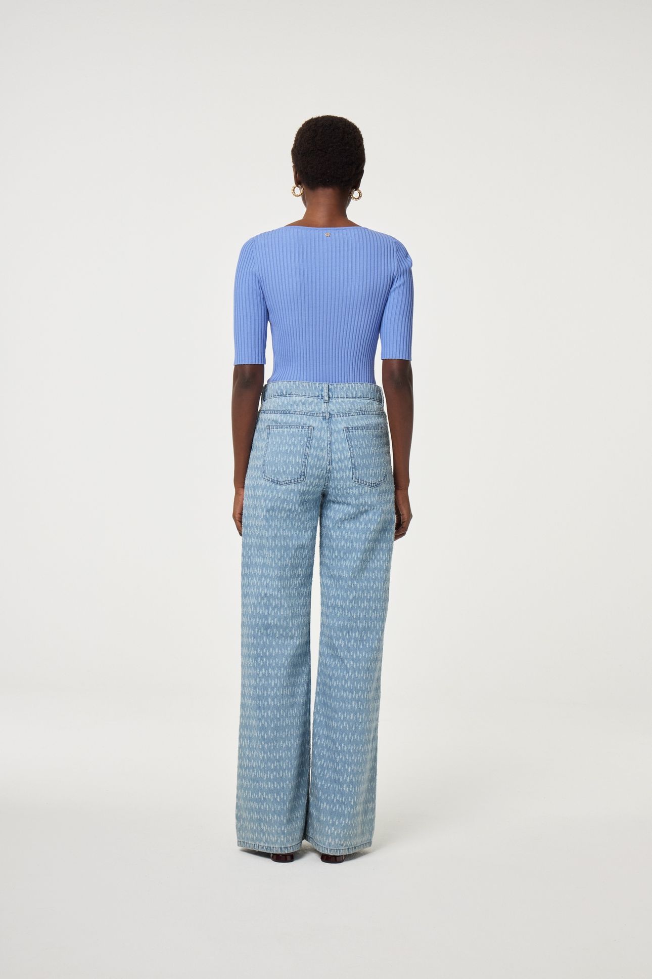 ALIDA PULLOVER FRENCH BLUE 3