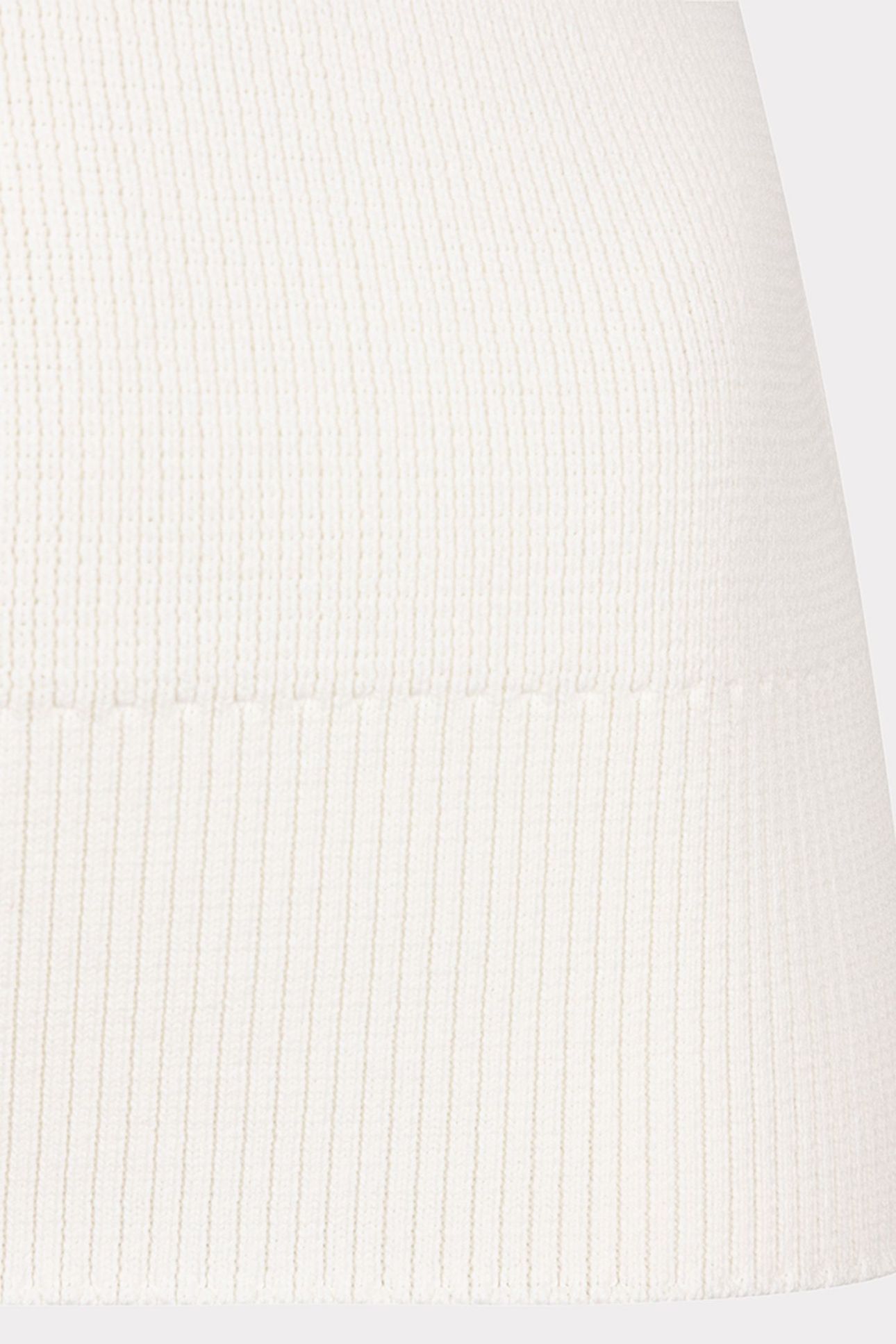 TOP RIB V-NECK OFF WHITE 7