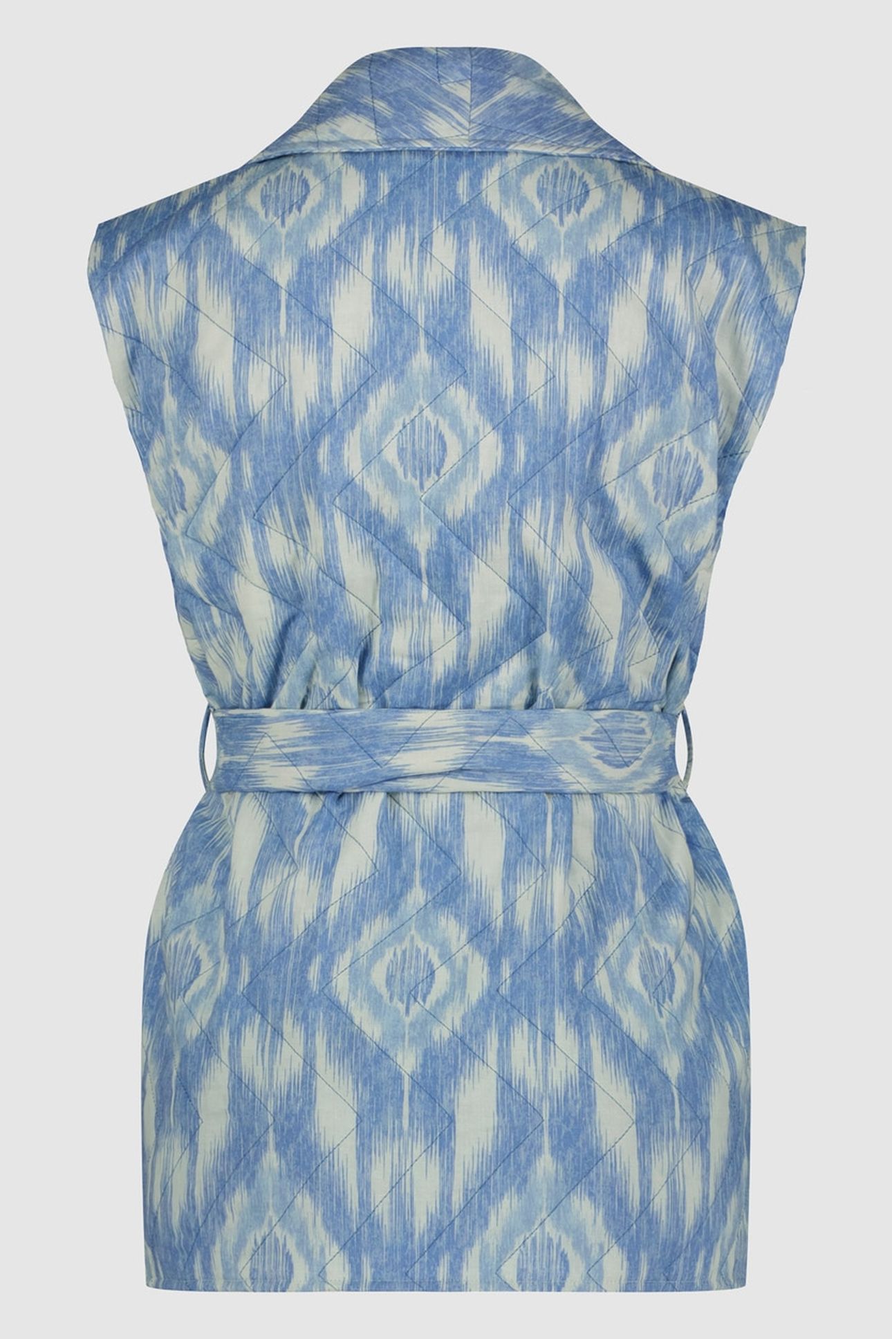 SIA GILET INDIGO BATIK 2