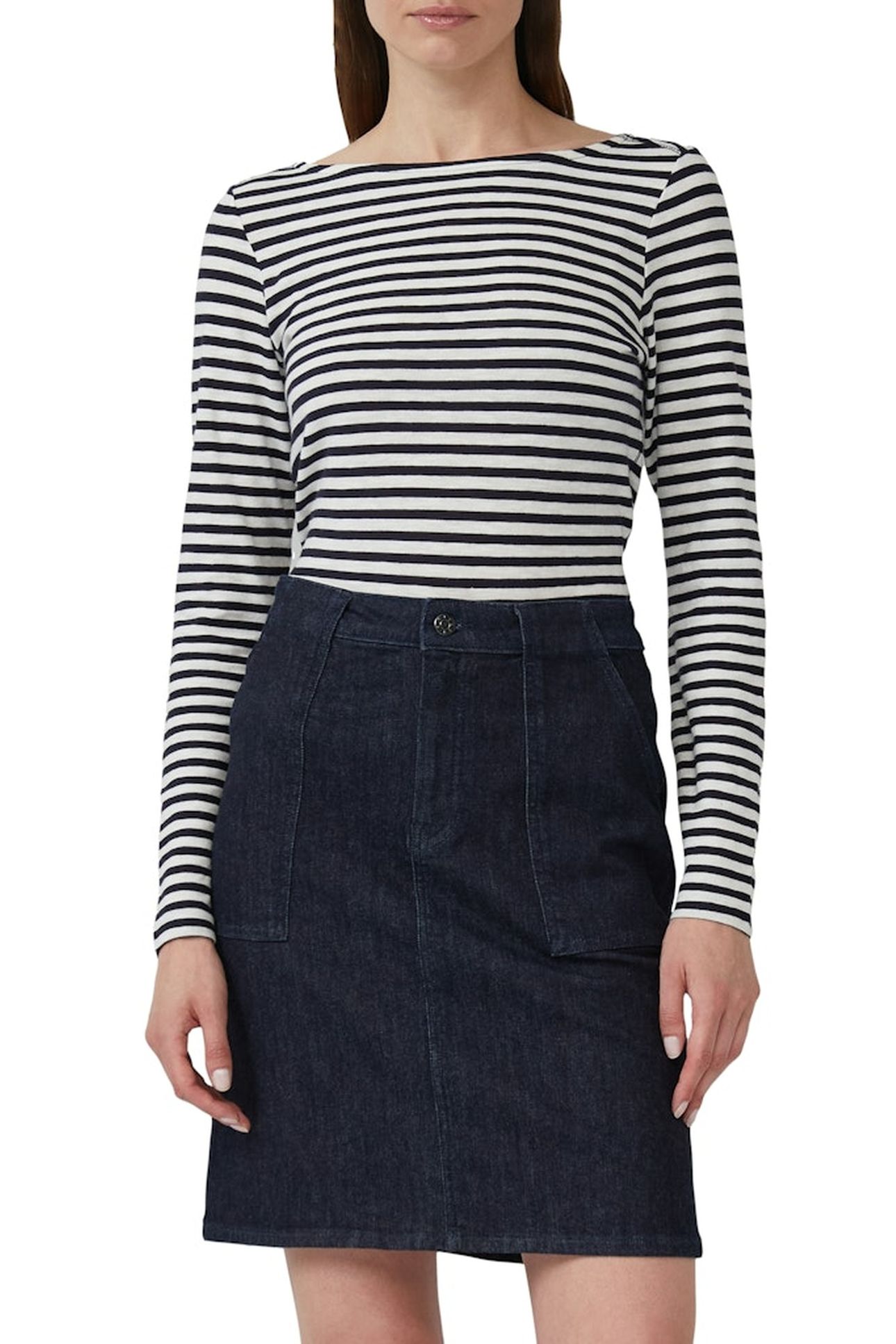 S.OLIVER SKIRTS BLUE DENIM 1