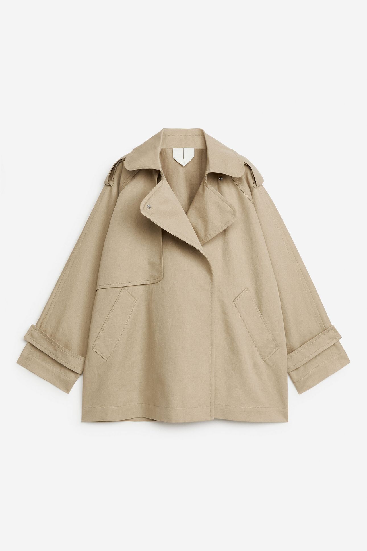 KALMAR SHORT TRENCH NEW FIT BEIGE 2
