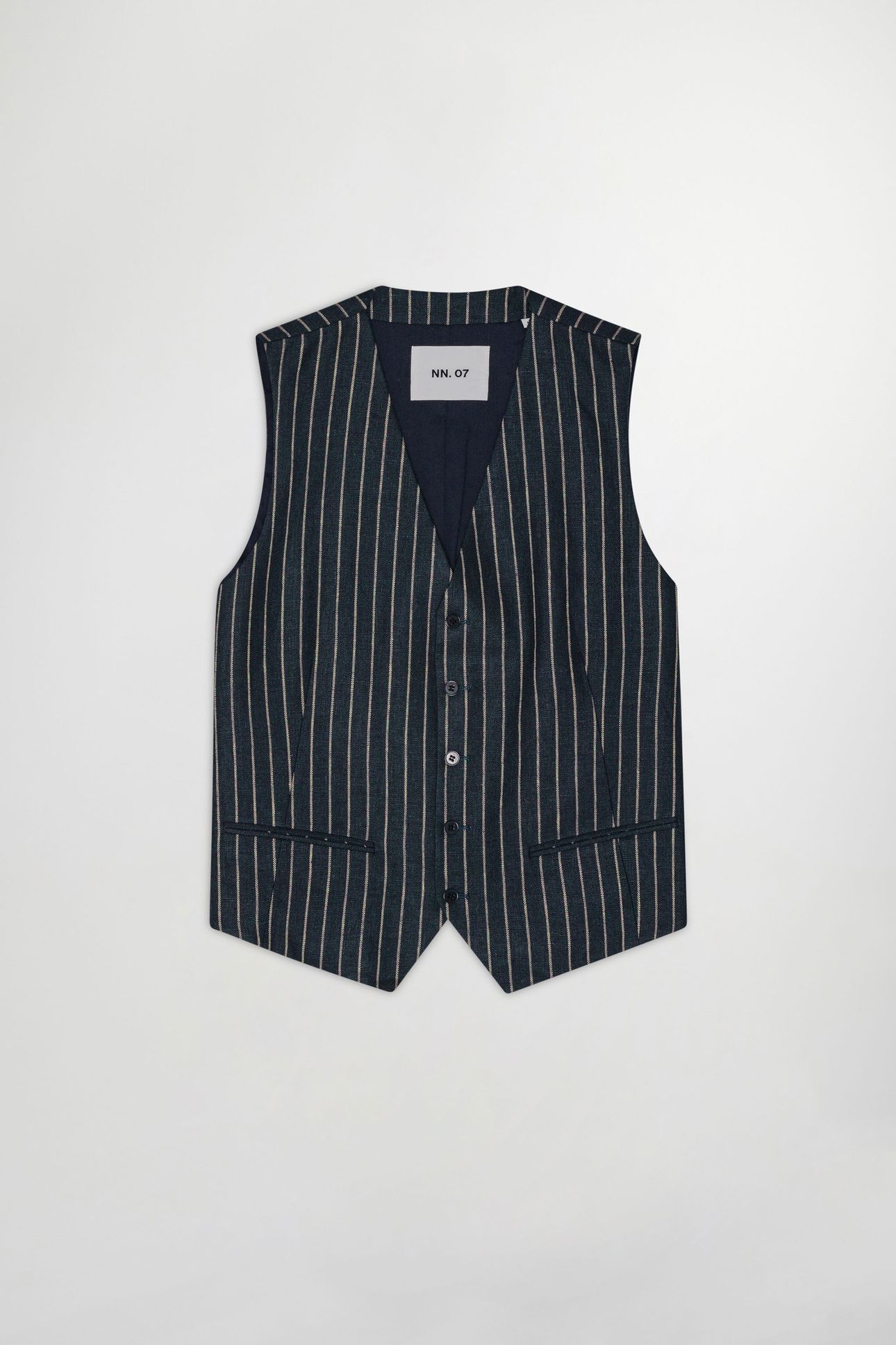 KARLO VEST 1455 HYBRID/BLAZER NAVY STRIPE 4