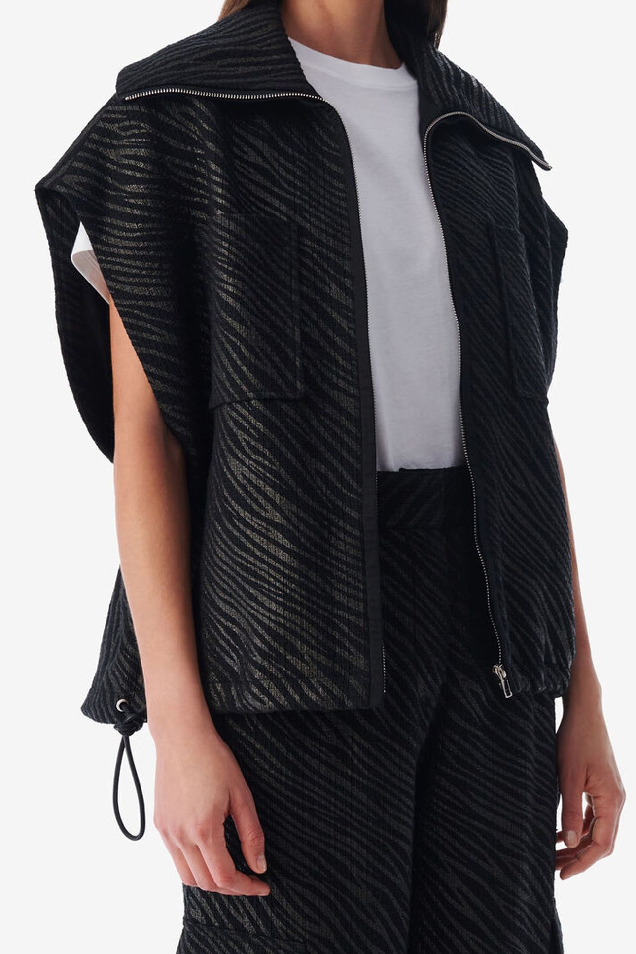 ALINA JACKET BLACK ZEBRA 1
