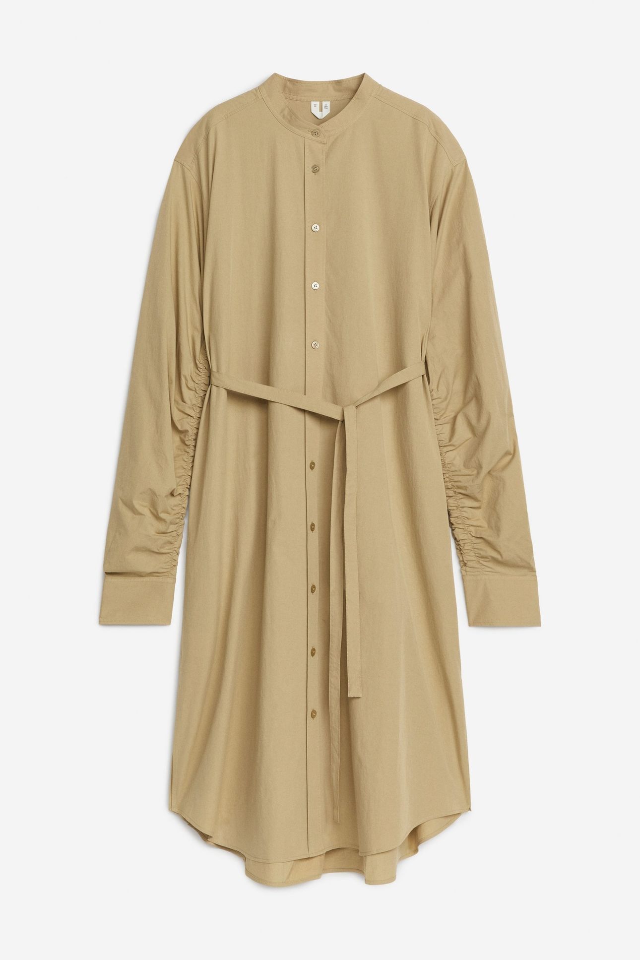 GIDRO COTTON DRESS BEIGE 3