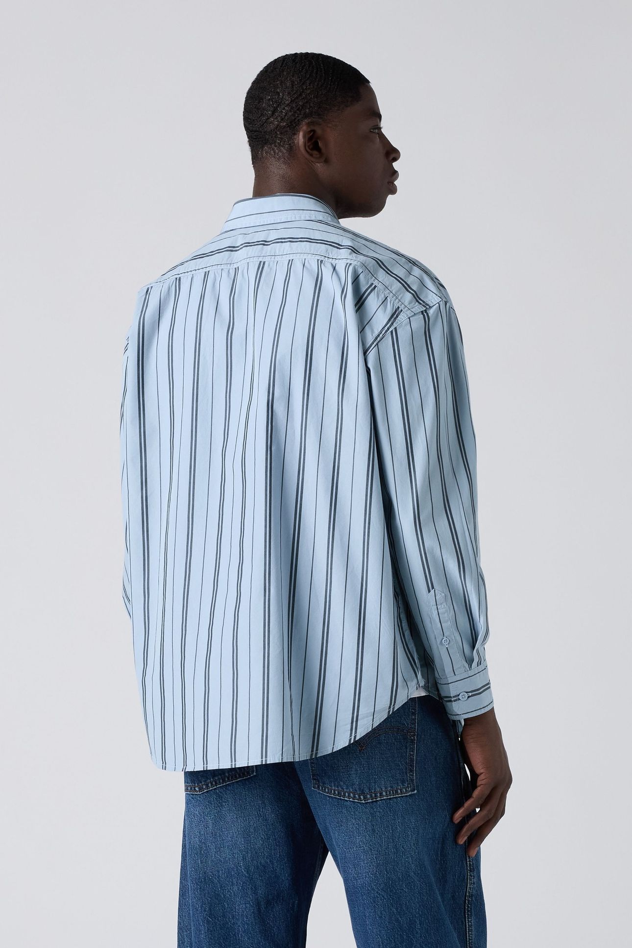 CORDUROY LOOSE BUTTON-UP SHIRT 3